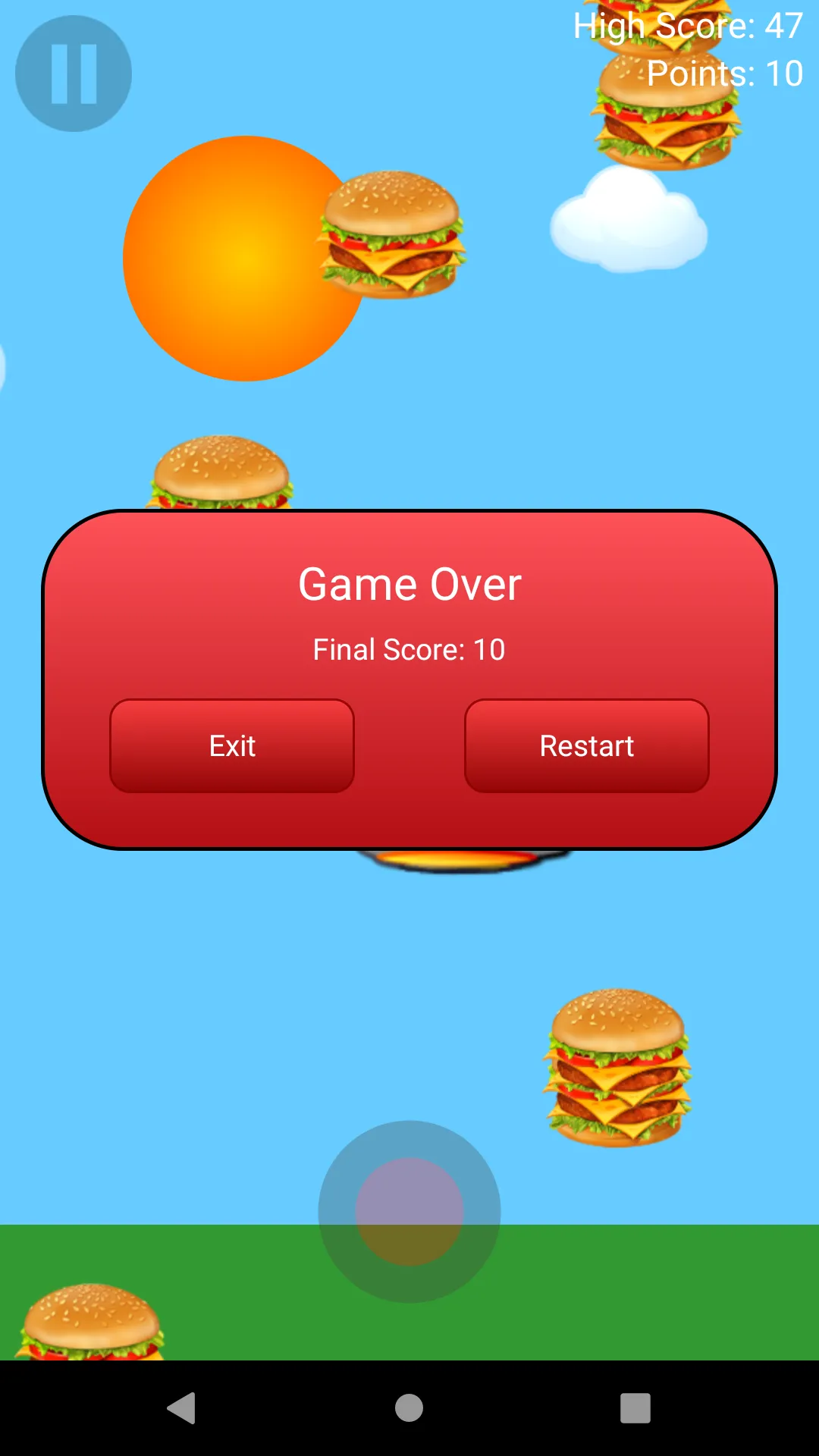 Burger UFO | Indus Appstore | Screenshot