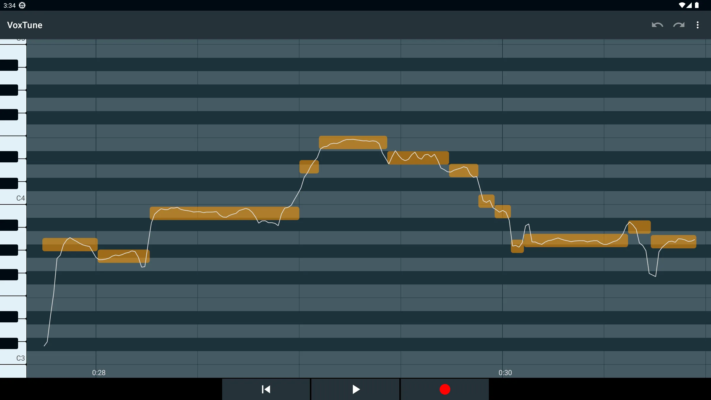 VoxTune - Vocal Pitch Tuner | Indus Appstore | Screenshot