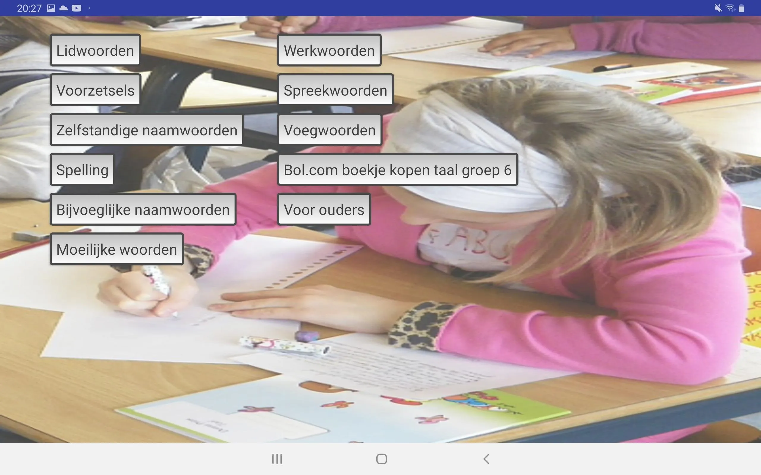 Taal leren groep 6 | Indus Appstore | Screenshot