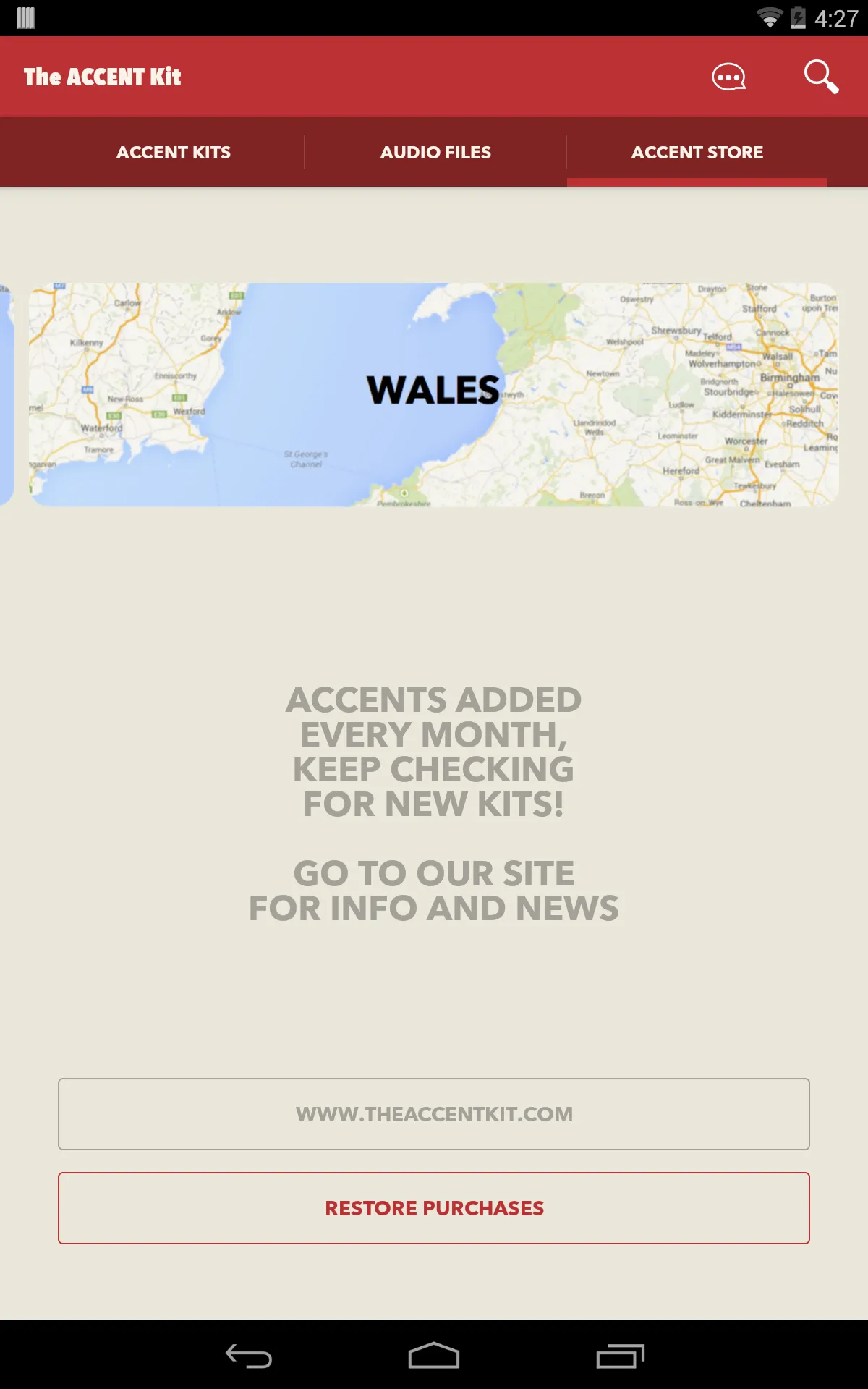 The Accent Kit | Indus Appstore | Screenshot