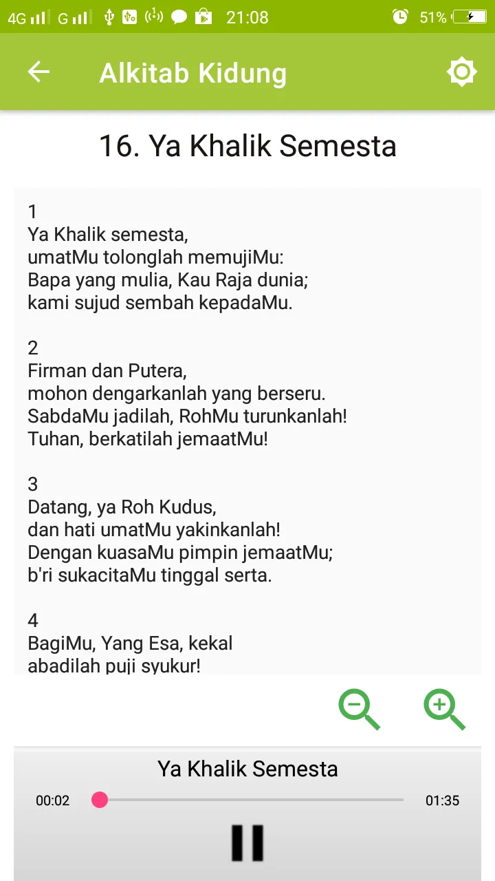 Bible and Songs (KJ, PKJ, NKB) | Indus Appstore | Screenshot