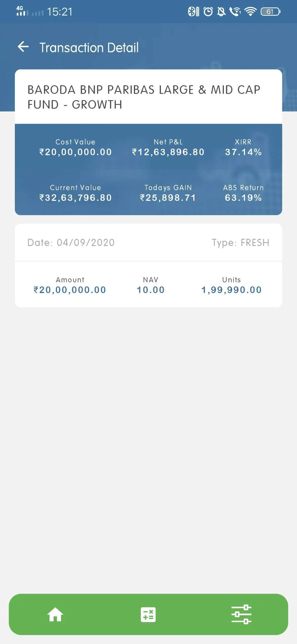 WEALTH ONE FINANCIALS | Indus Appstore | Screenshot