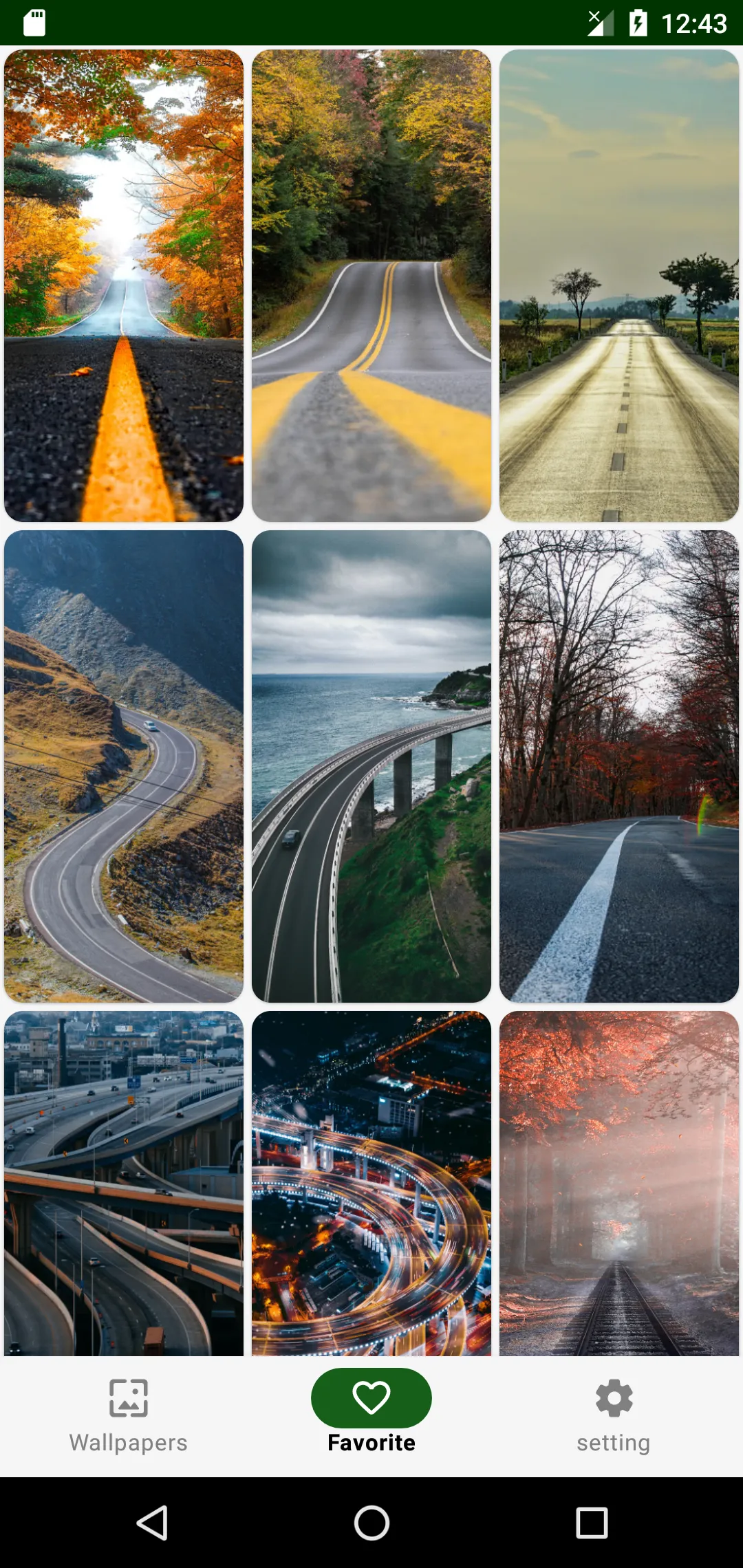 Road Wallpaper | Indus Appstore | Screenshot