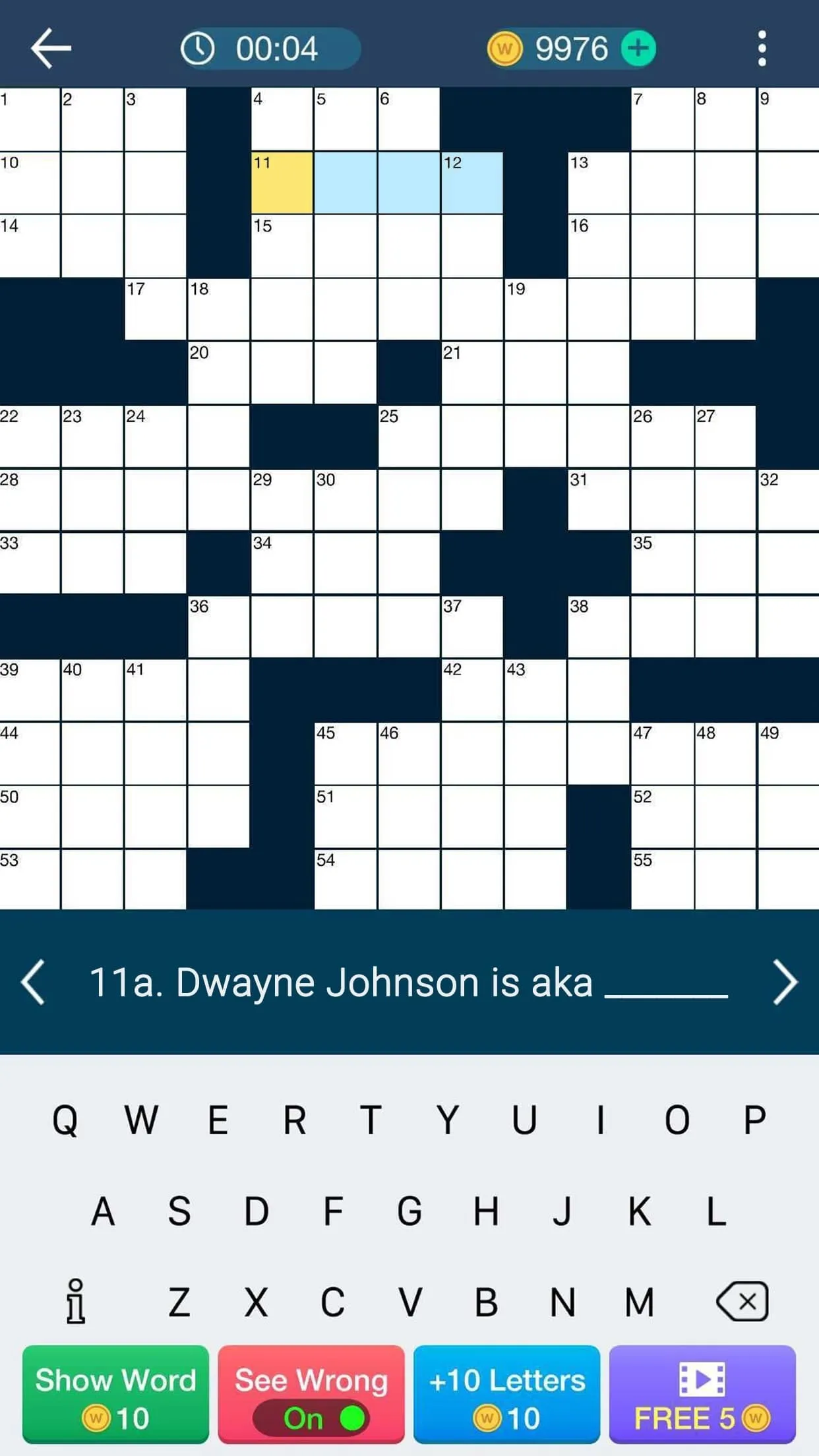 Daily Themed Crossword Puzzles | Indus Appstore | Screenshot