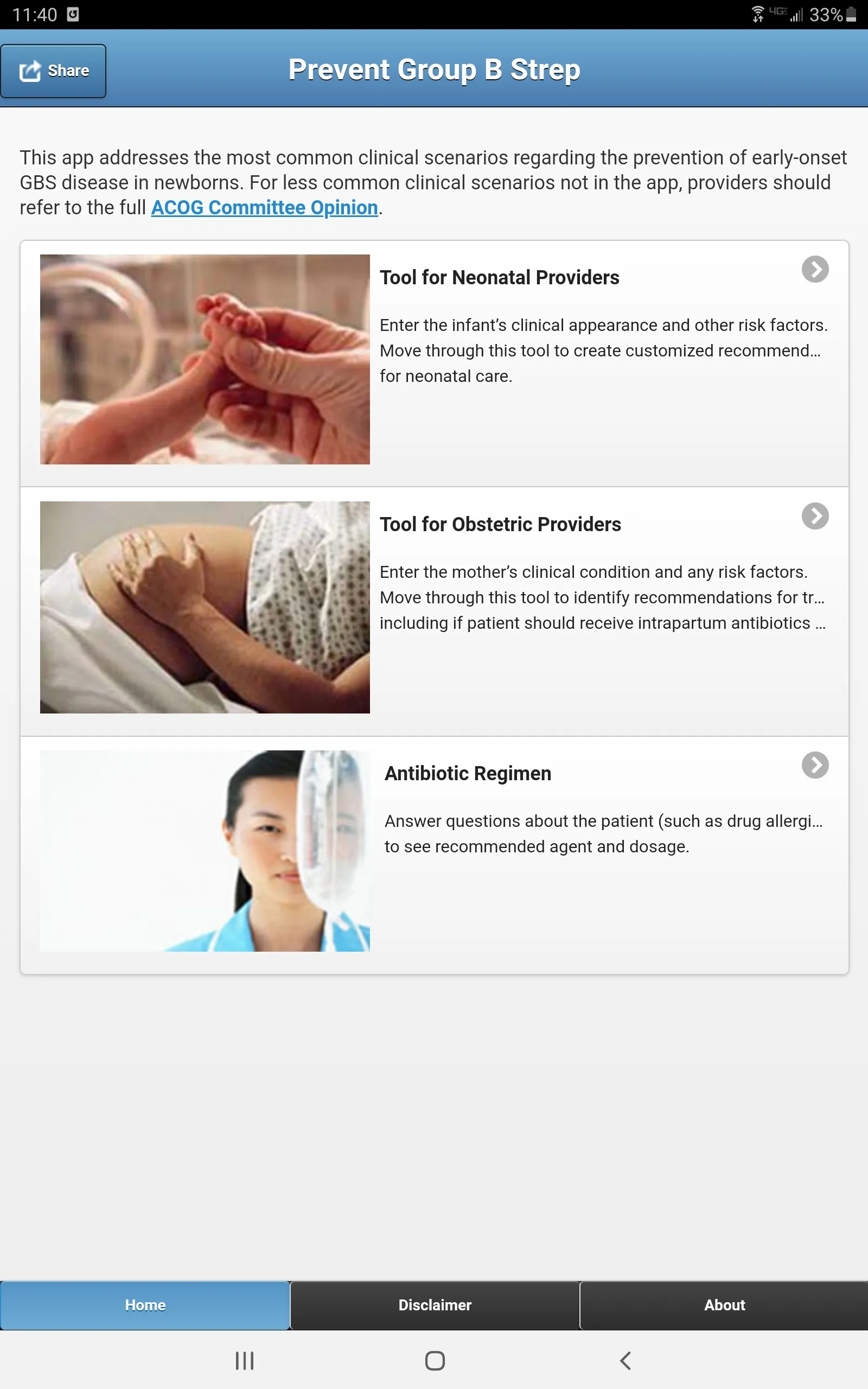 Prevent Group B Strep(GBS) | Indus Appstore | Screenshot