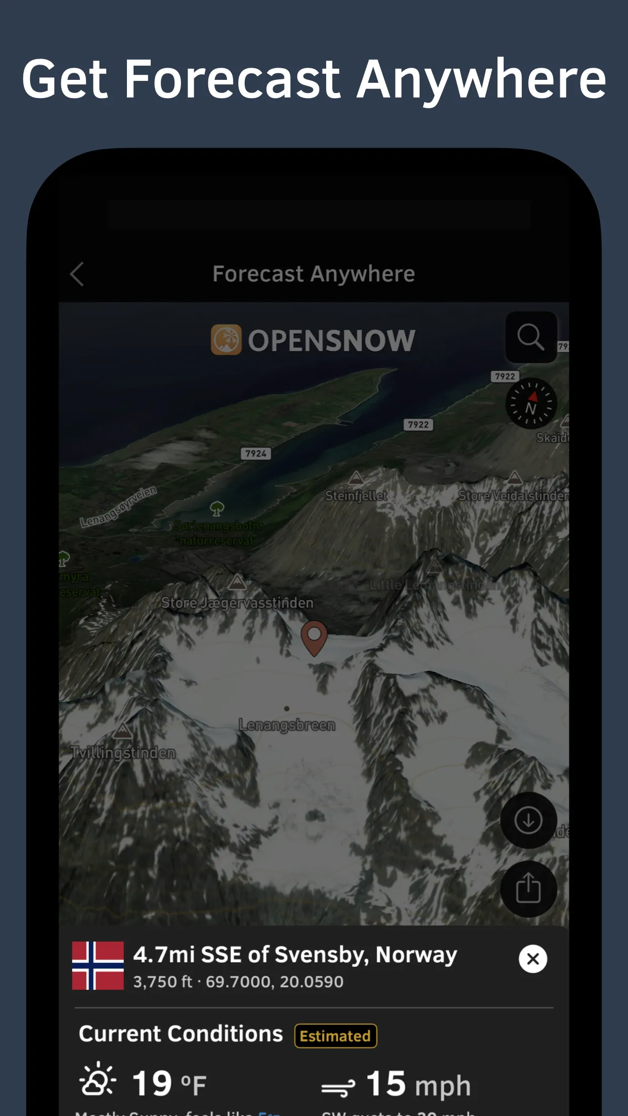 OpenSnow: Snow Forecast | Indus Appstore | Screenshot