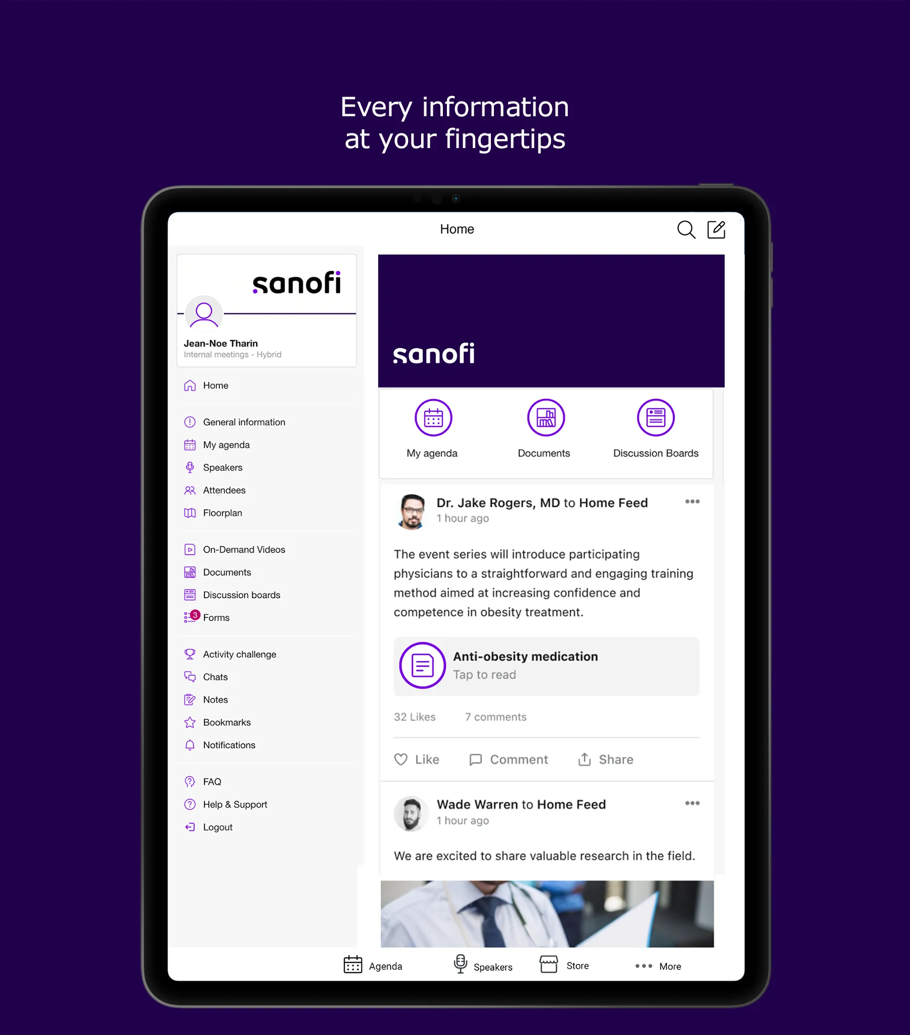 Sanofi Events & Congresses | Indus Appstore | Screenshot