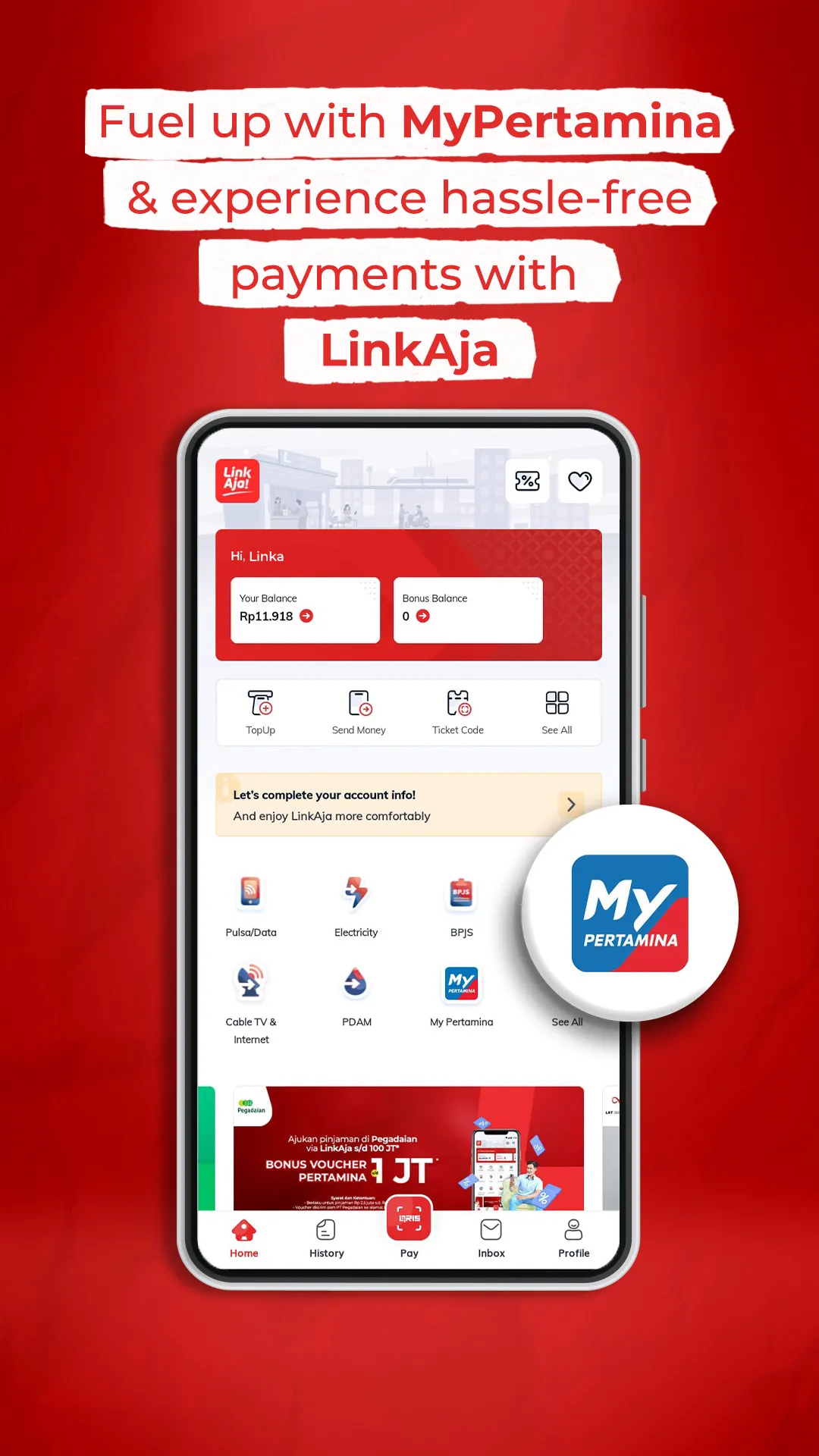 LinkAja / LinkAja Syariah | Indus Appstore | Screenshot