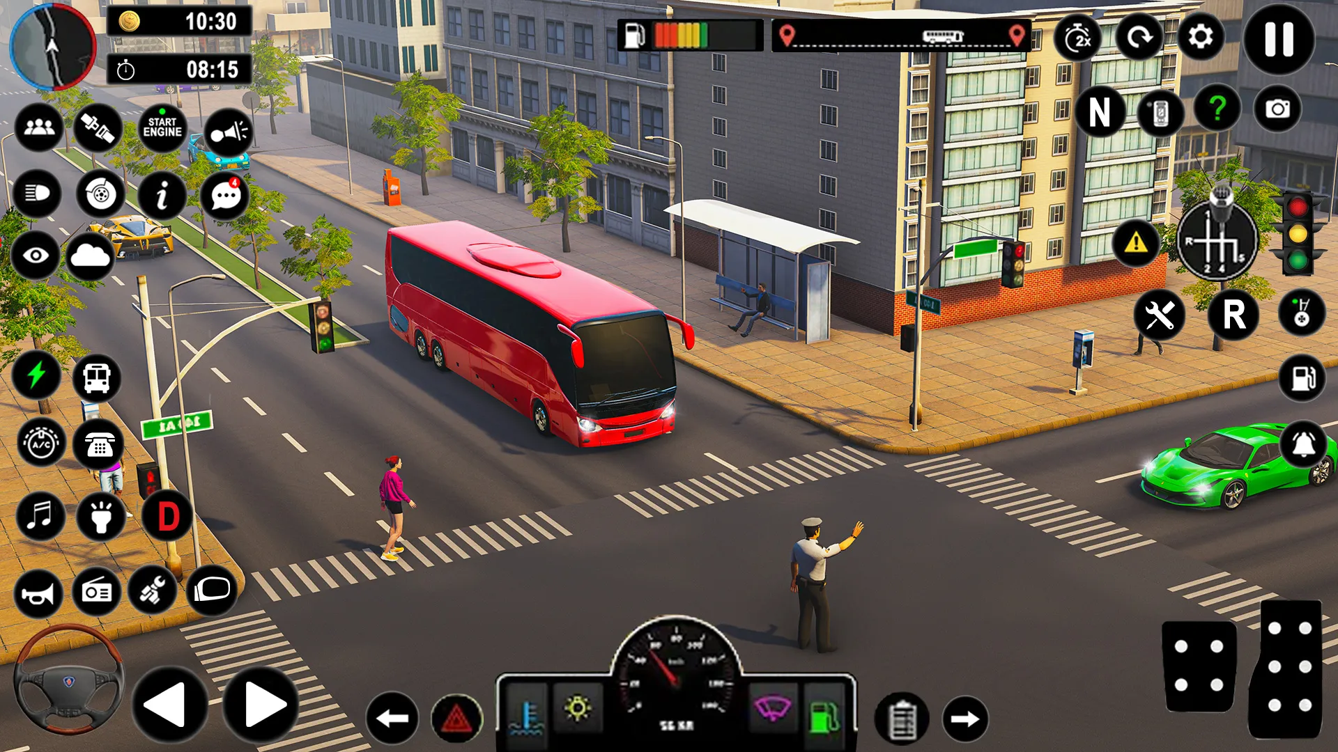Coach Bus City Driver | Indus Appstore | Screenshot