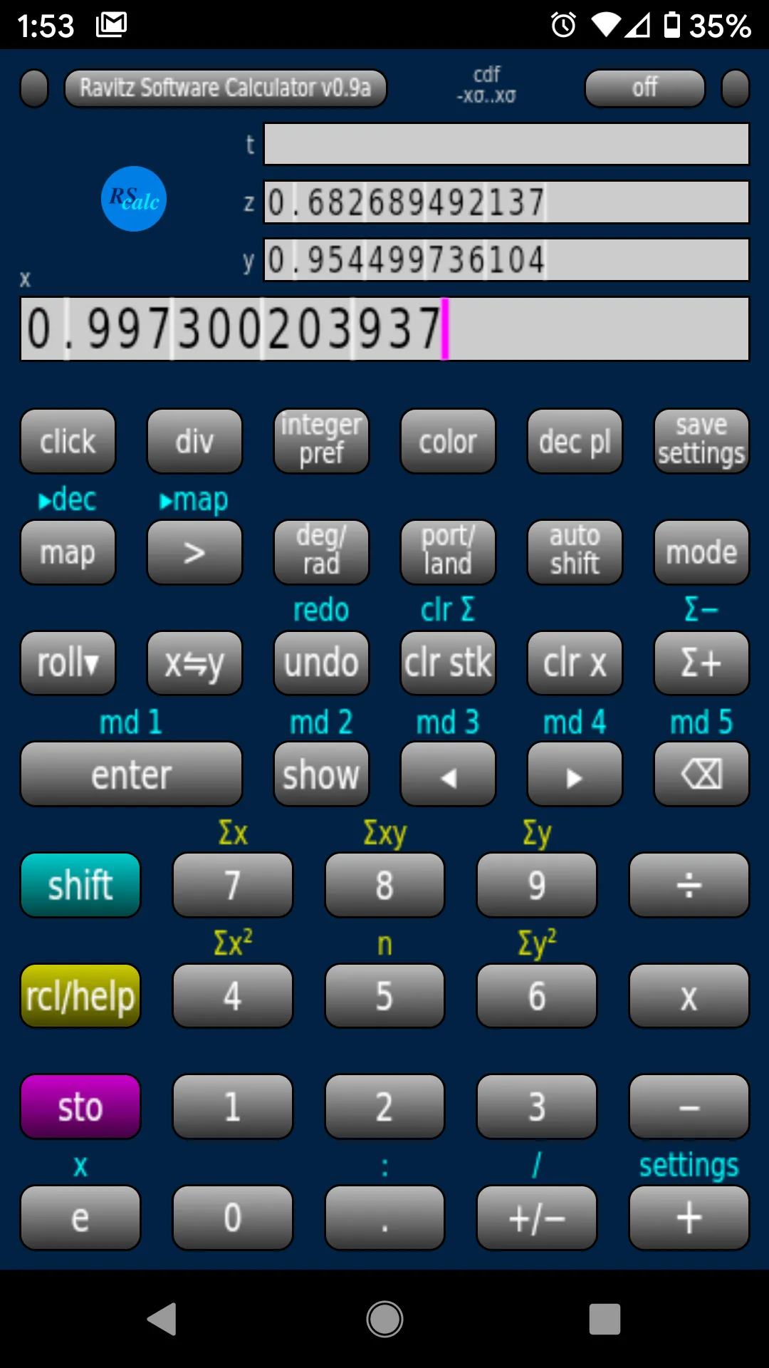 Ravitz Software Calculator | Indus Appstore | Screenshot