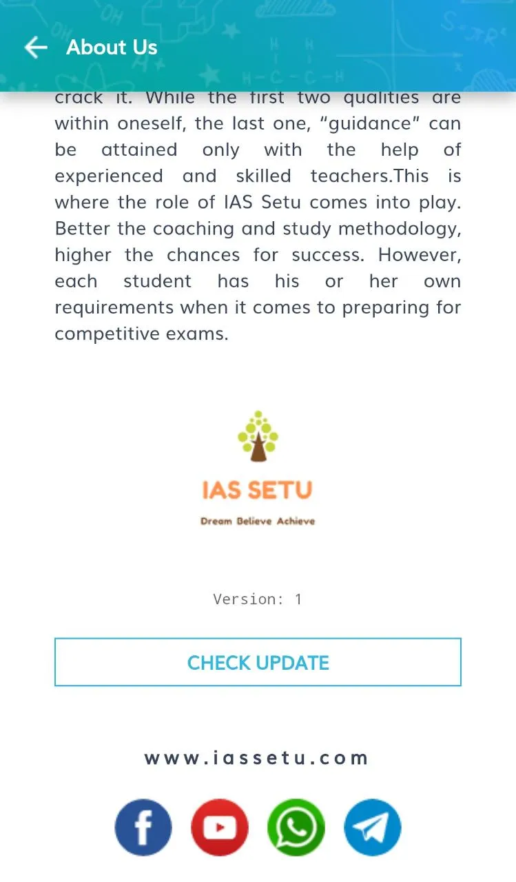 IAS SETU Learning App | Indus Appstore | Screenshot