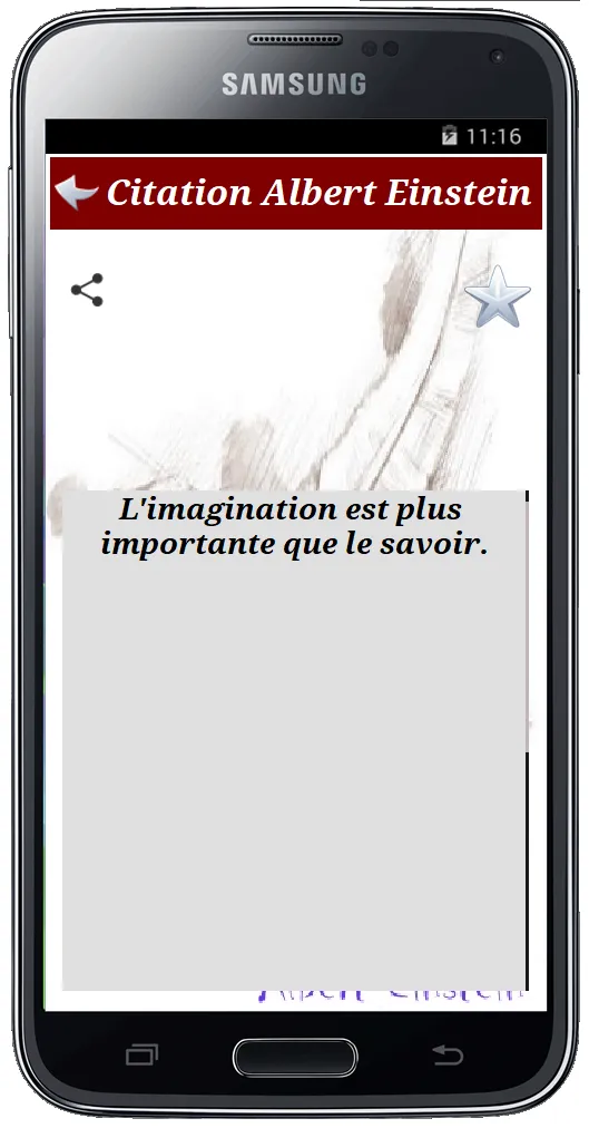 Citations de Albert Einstein | Indus Appstore | Screenshot