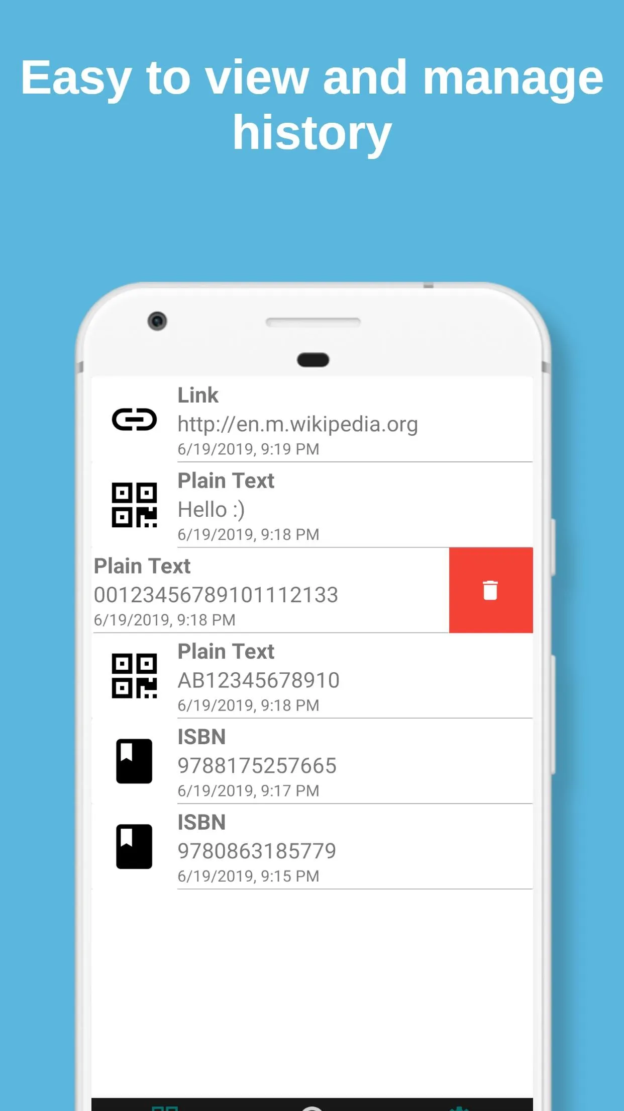 Barcode scanner Plus | Indus Appstore | Screenshot