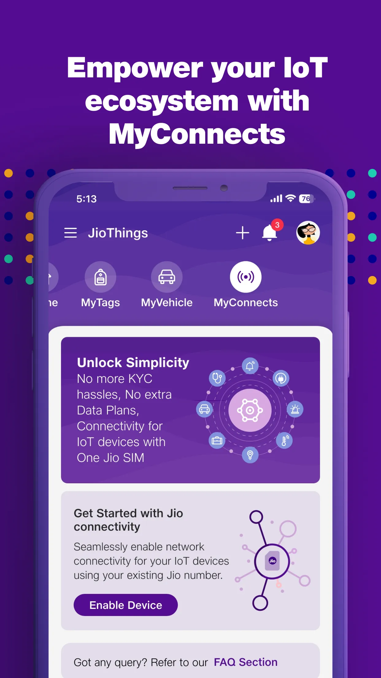 JioThings | Indus Appstore | Screenshot