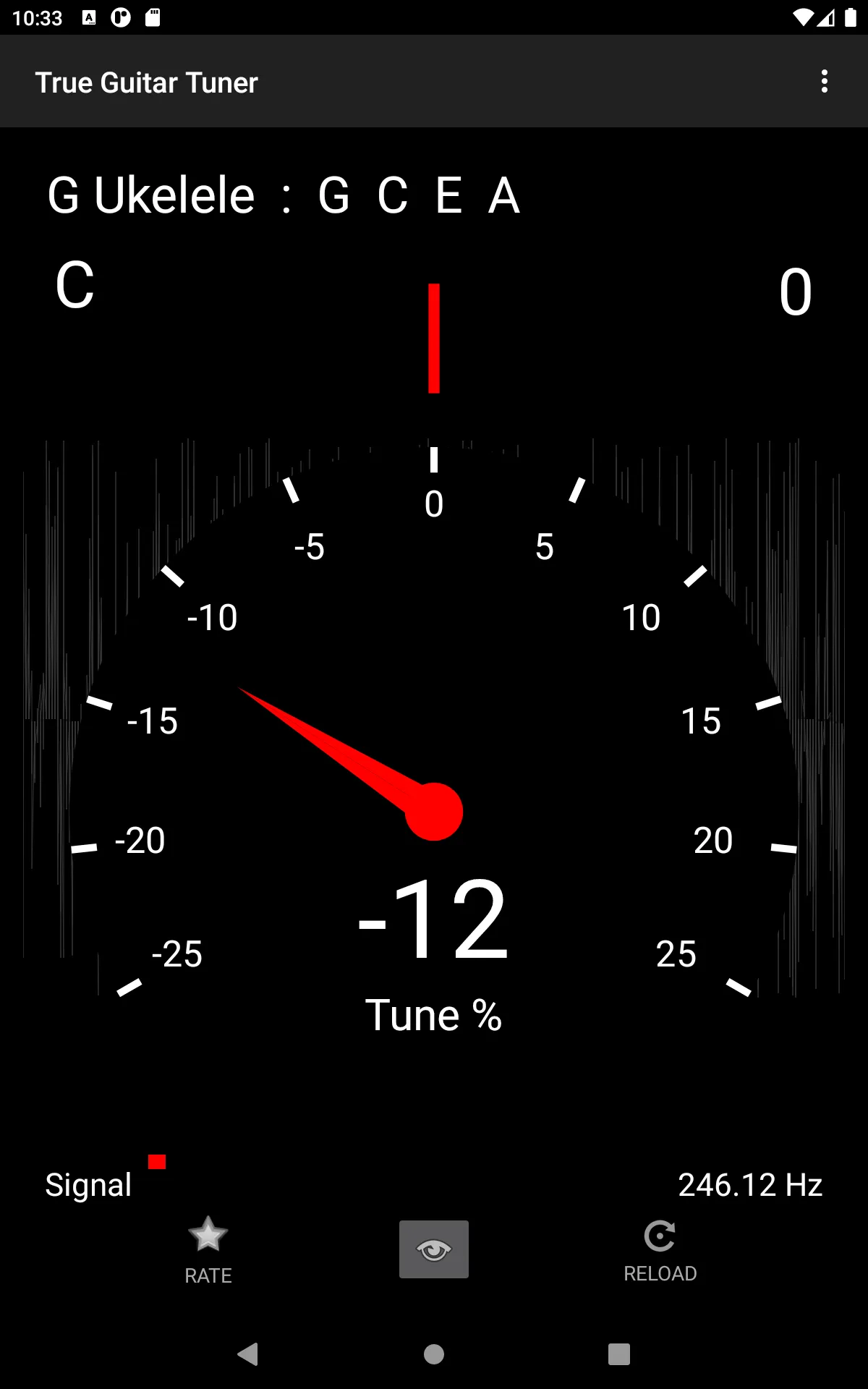 True Guitar Tuner | Indus Appstore | Screenshot