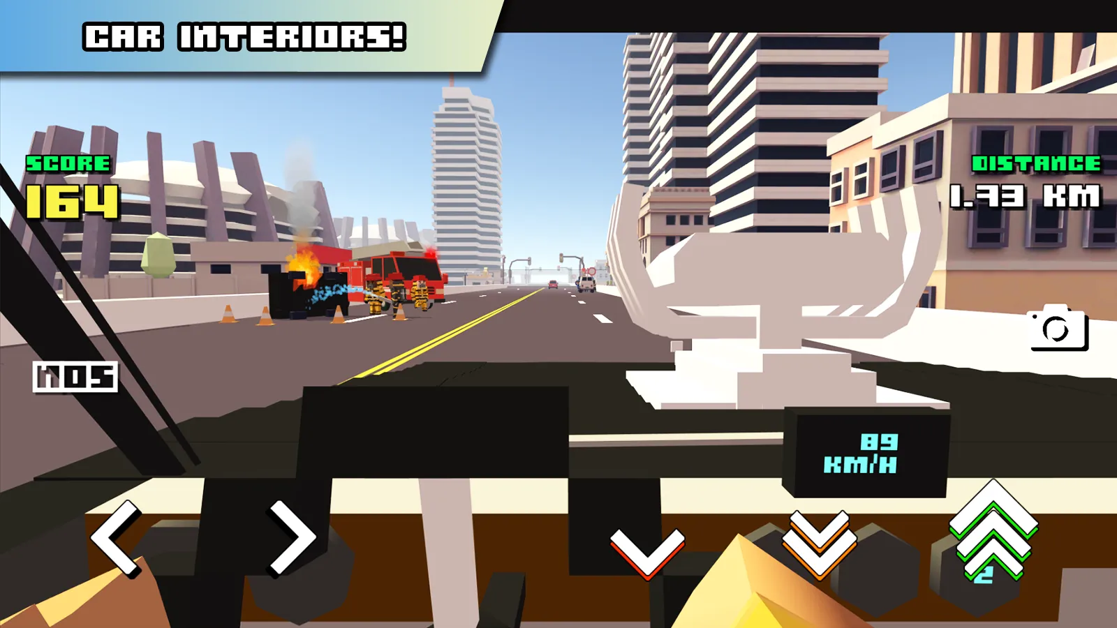 Blocky Car Racer - racing game | Indus Appstore | Screenshot