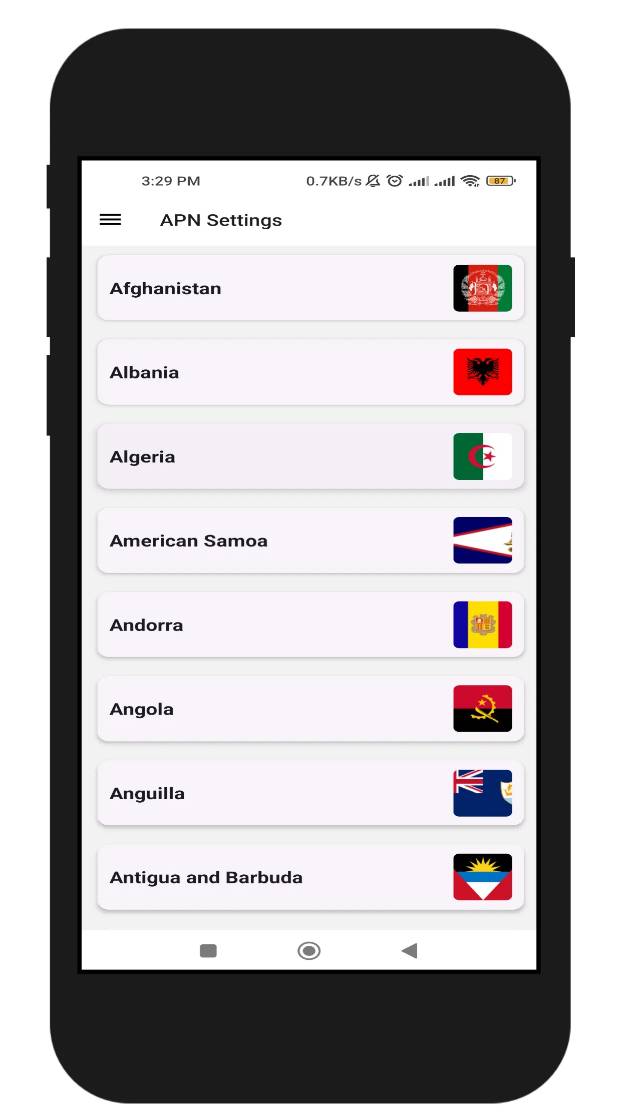 APN Settings - 2G 3G 4G LTE 5G | Indus Appstore | Screenshot