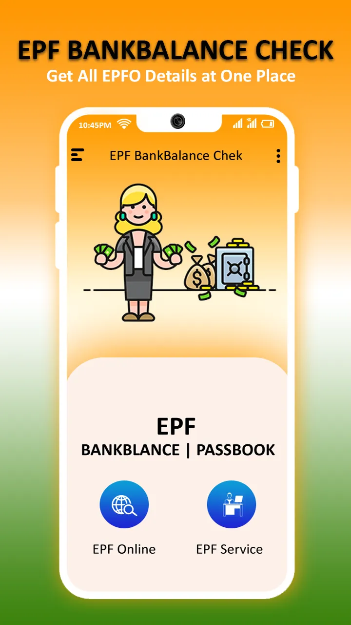 EPF Passbook, PF Balance, UAN | Indus Appstore | Screenshot