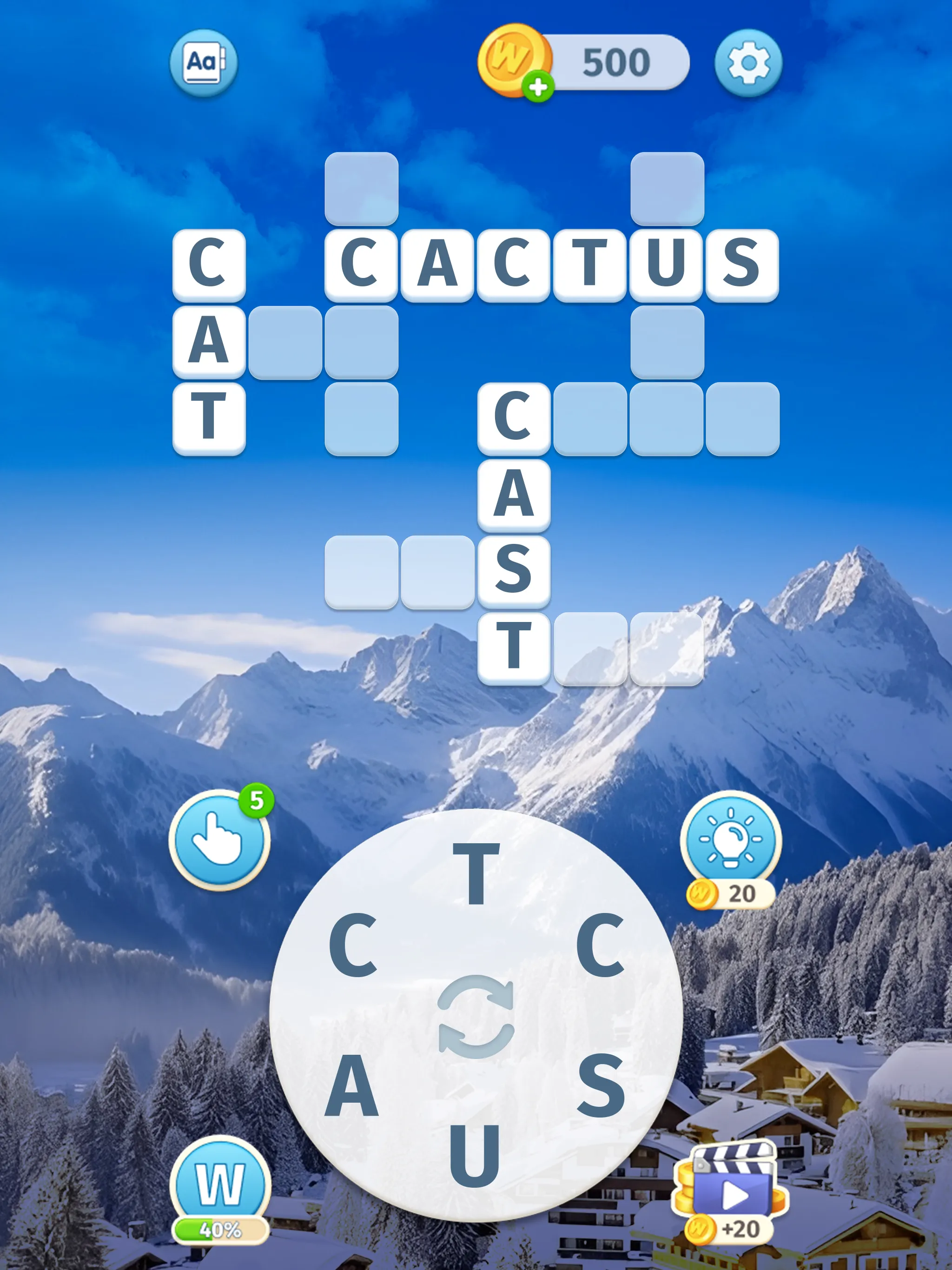 Sky Words: Word Games | Indus Appstore | Screenshot