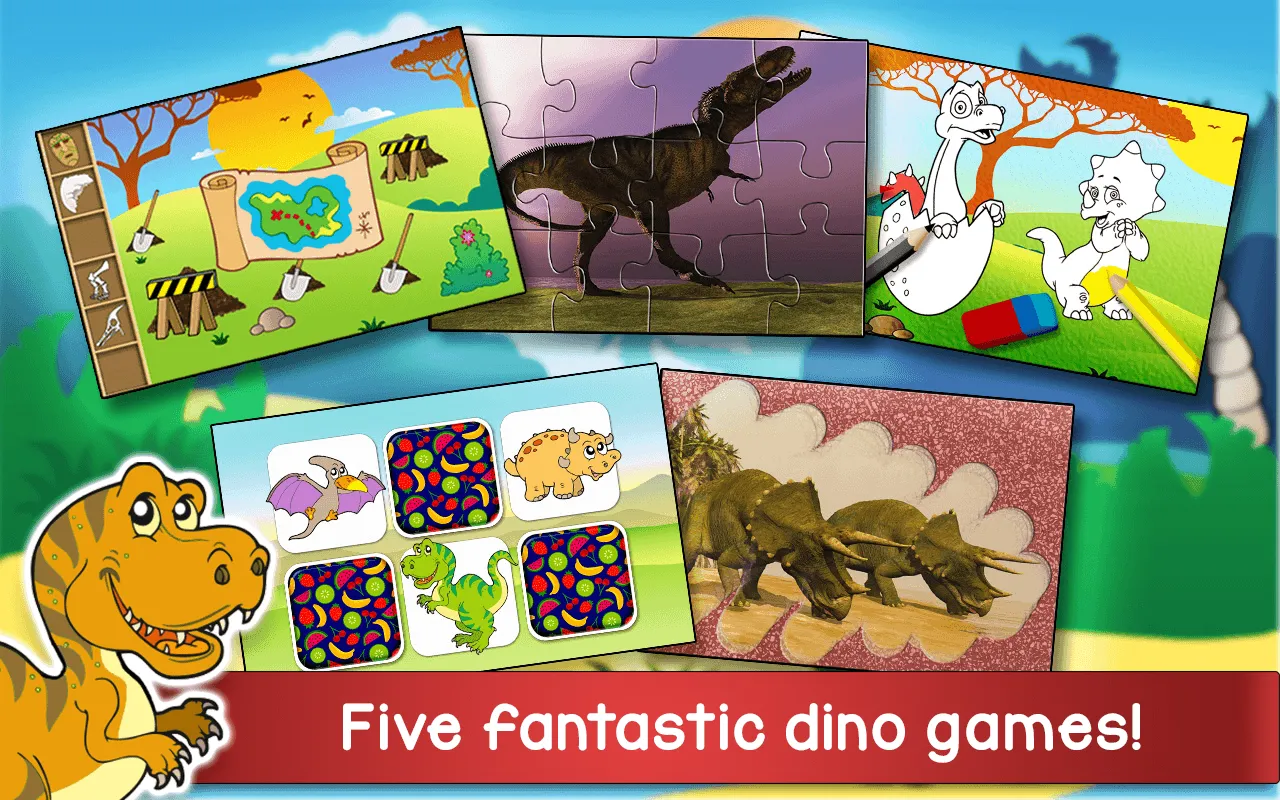 Kids Dinosaur Adventure Game | Indus Appstore | Screenshot