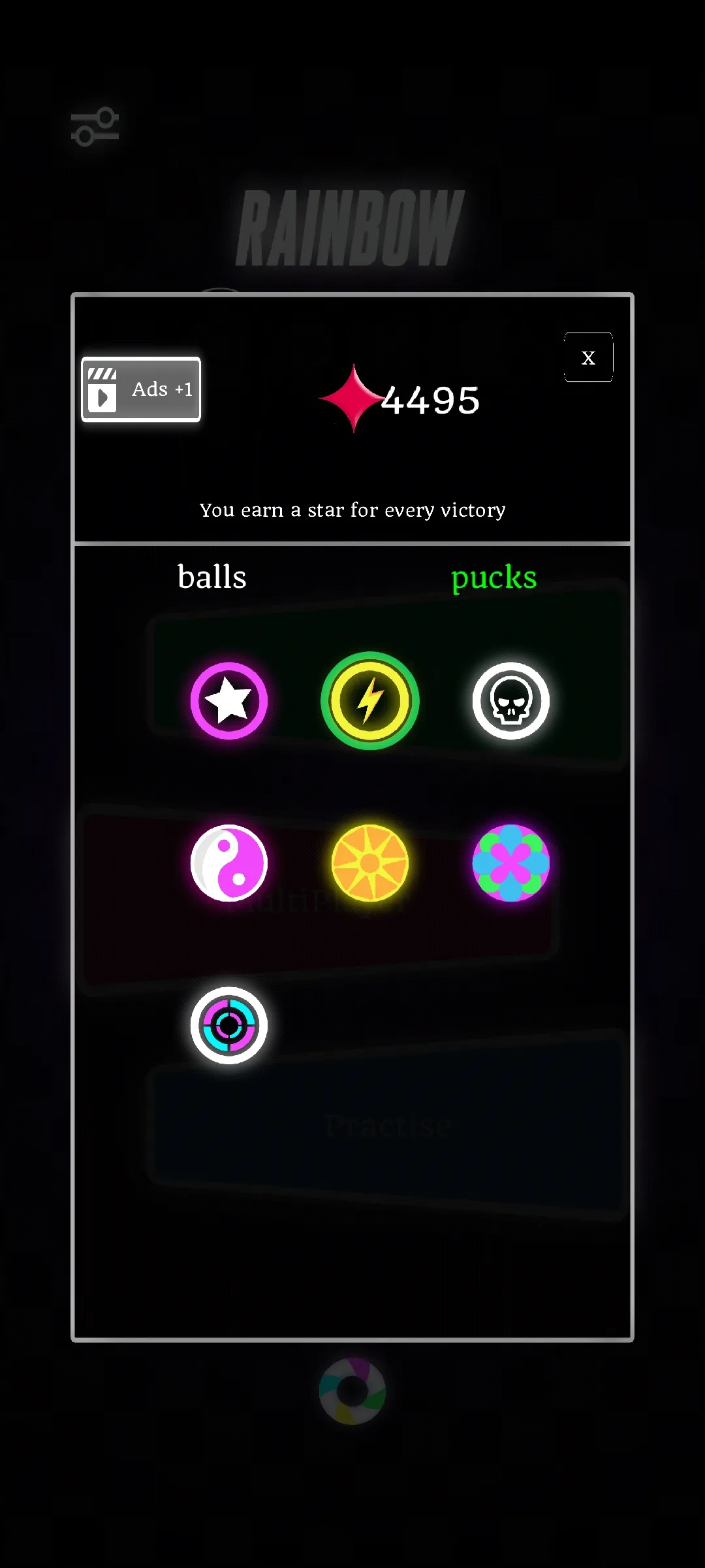 Air Hockey Rainbow | Indus Appstore | Screenshot