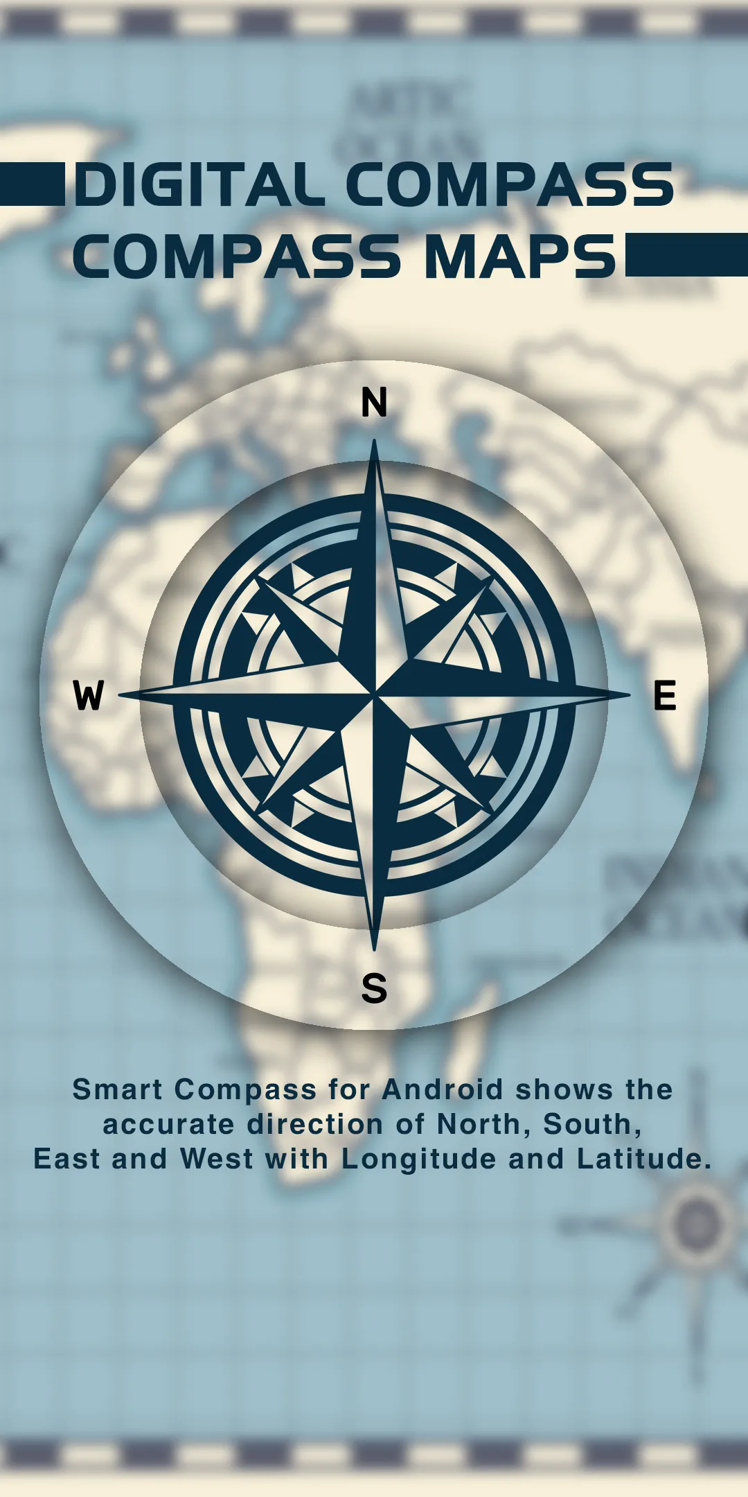 Digital Compass - Compass Maps | Indus Appstore | Screenshot