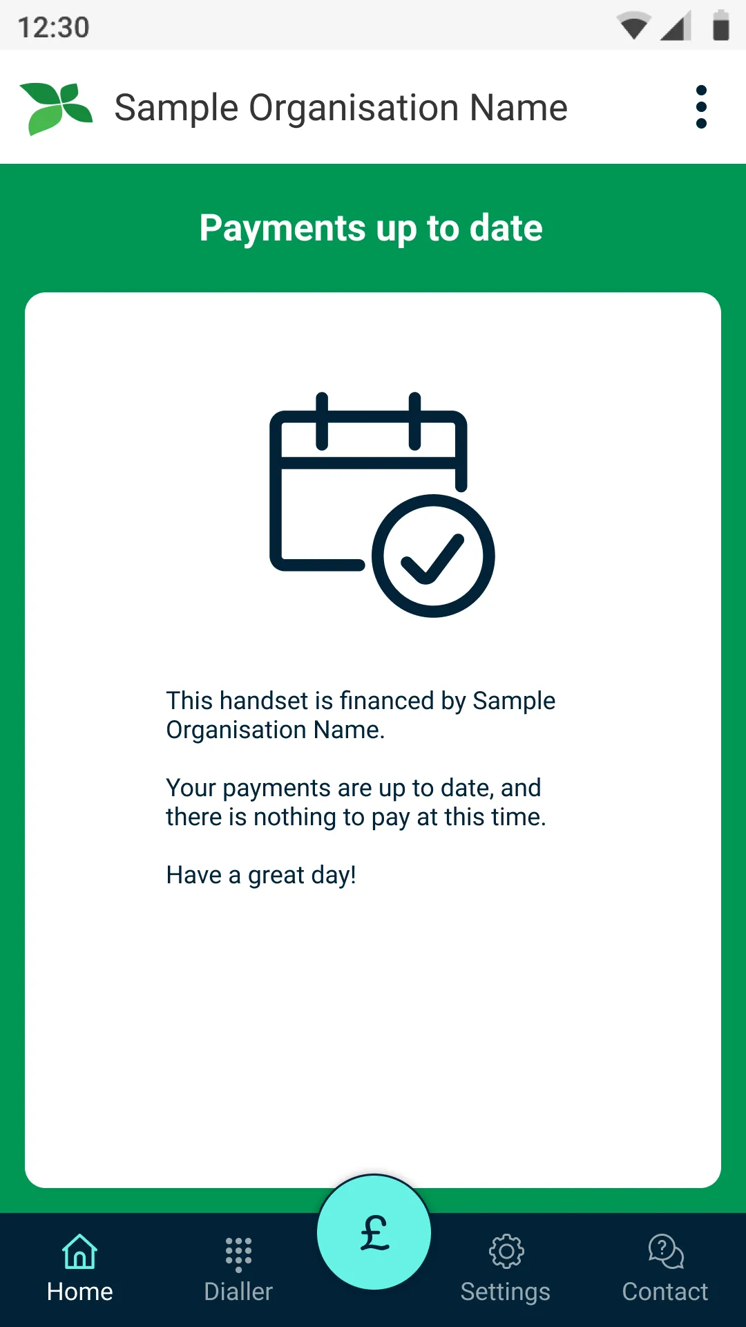 Trustonic Telecoms Client | Indus Appstore | Screenshot