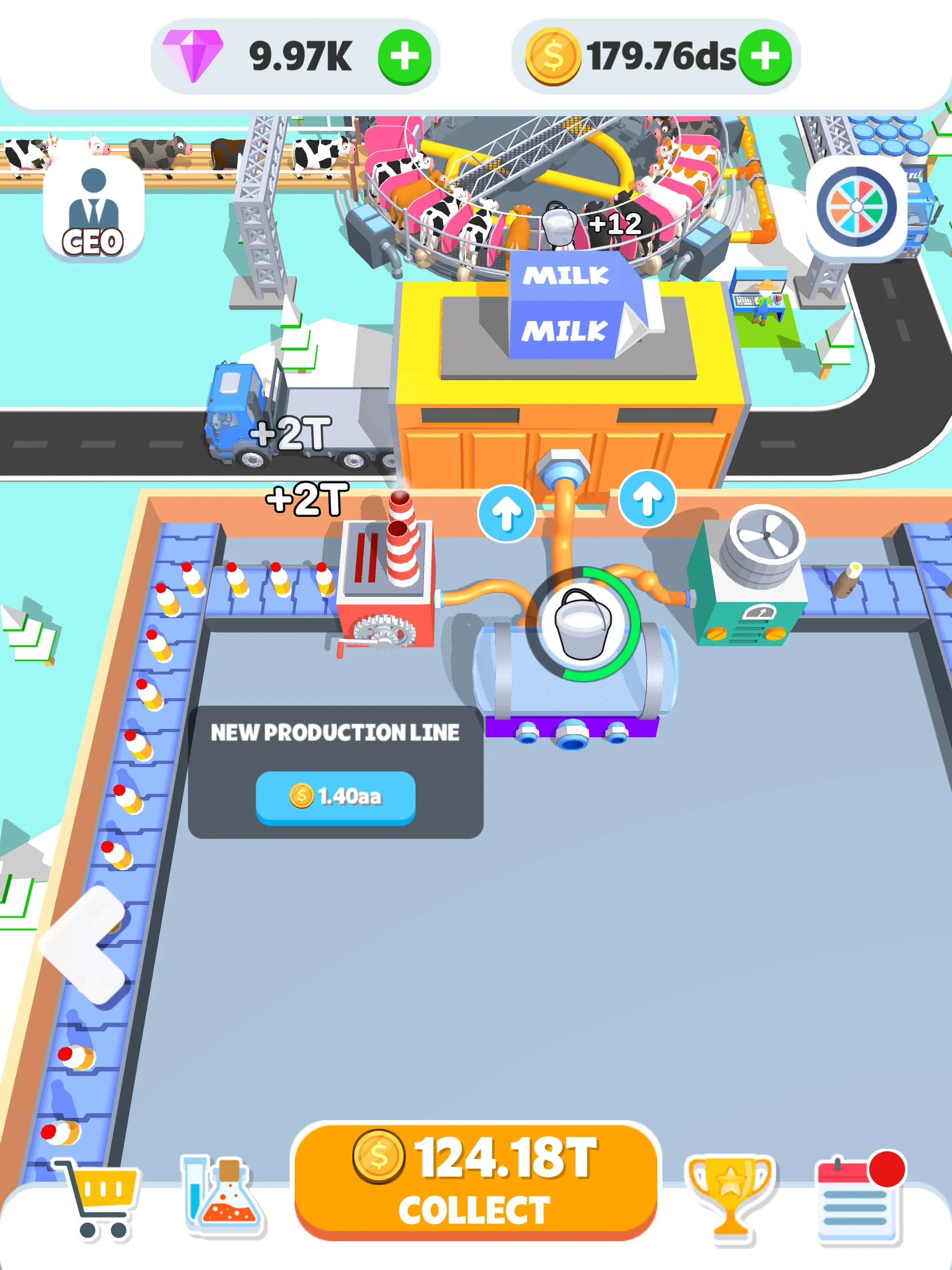 Fresh Milk Tycoon | Indus Appstore | Screenshot