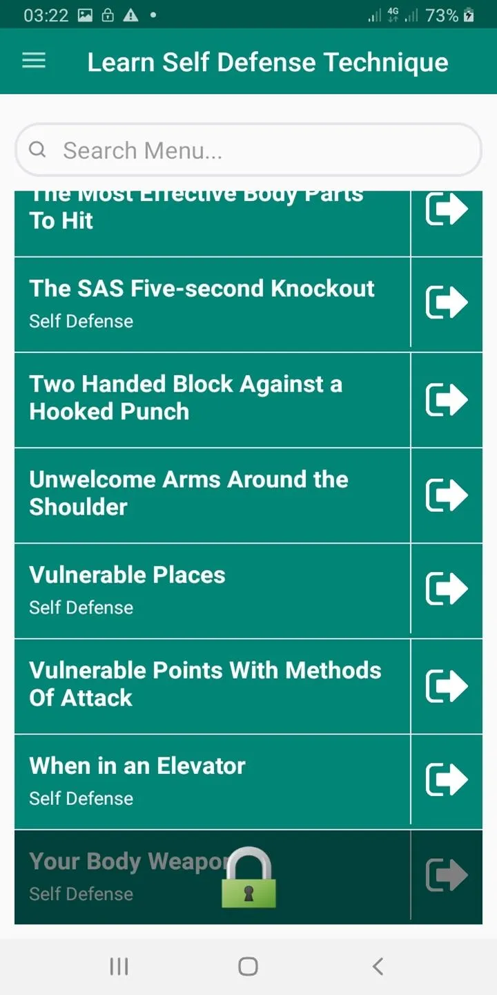 Self Defense Technique | Indus Appstore | Screenshot