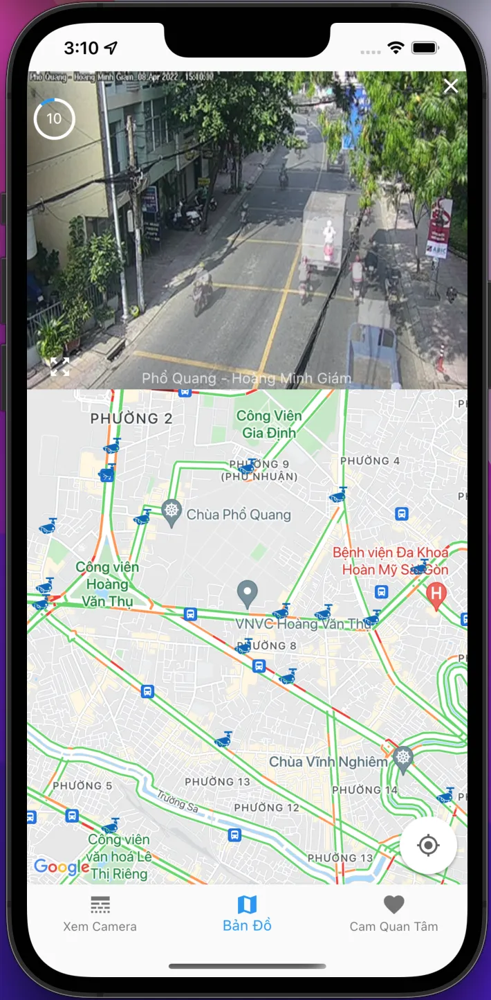 Camera Giao Thông Sài Gòn | Indus Appstore | Screenshot