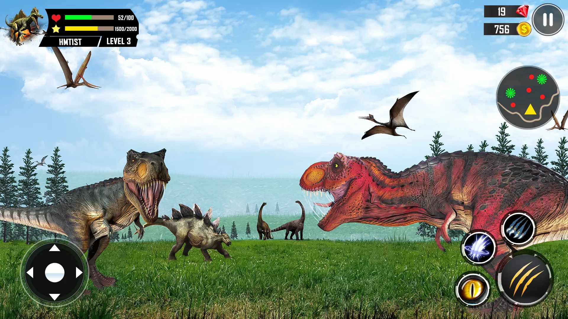 Dinosaur Simulator 3d Games | Indus Appstore | Screenshot