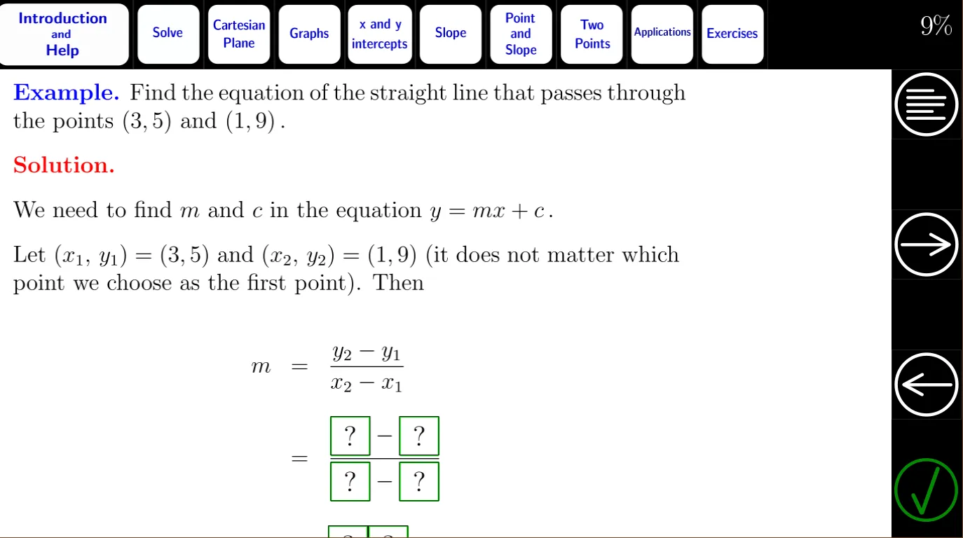 Algebra Tutorial 2: Linear Eqs | Indus Appstore | Screenshot