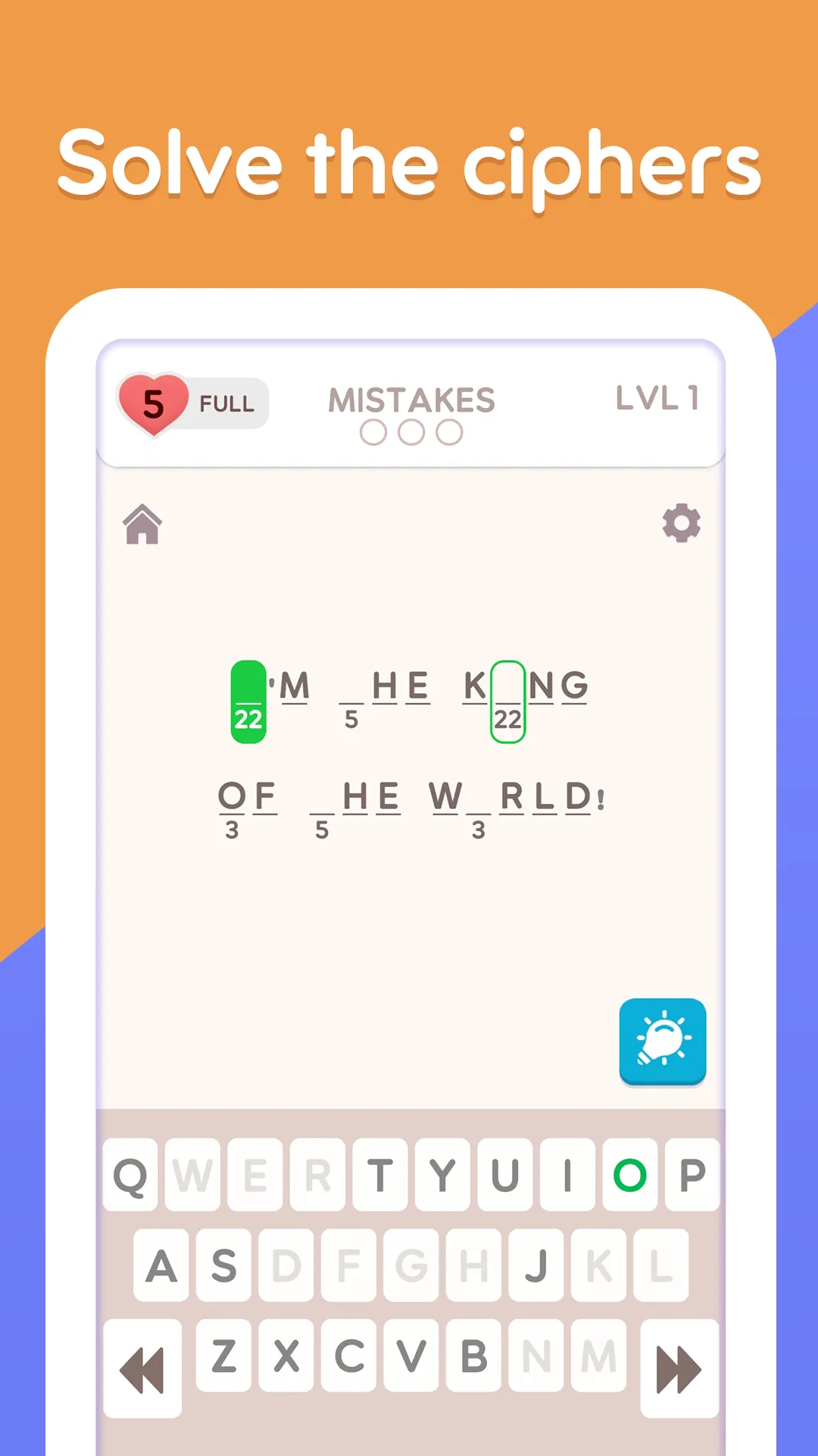 Cryptogram Quest | Indus Appstore | Screenshot