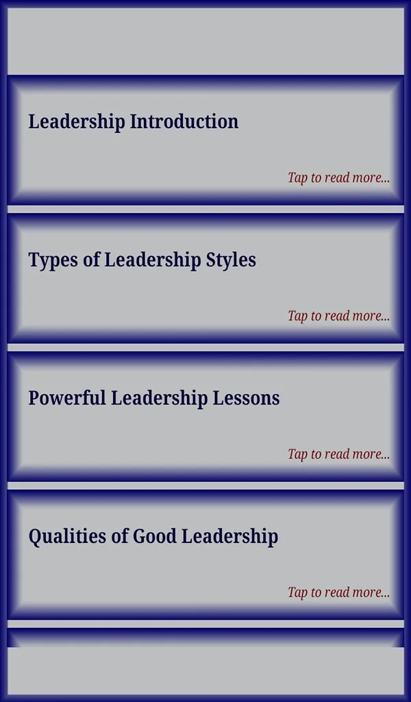 Leadership Skills | Indus Appstore | Screenshot