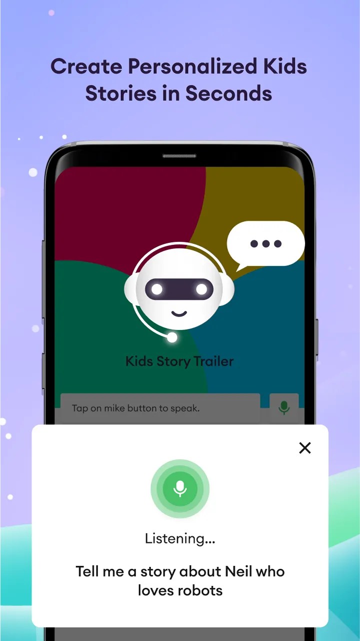 Personal Story Creator: AI Bot | Indus Appstore | Screenshot