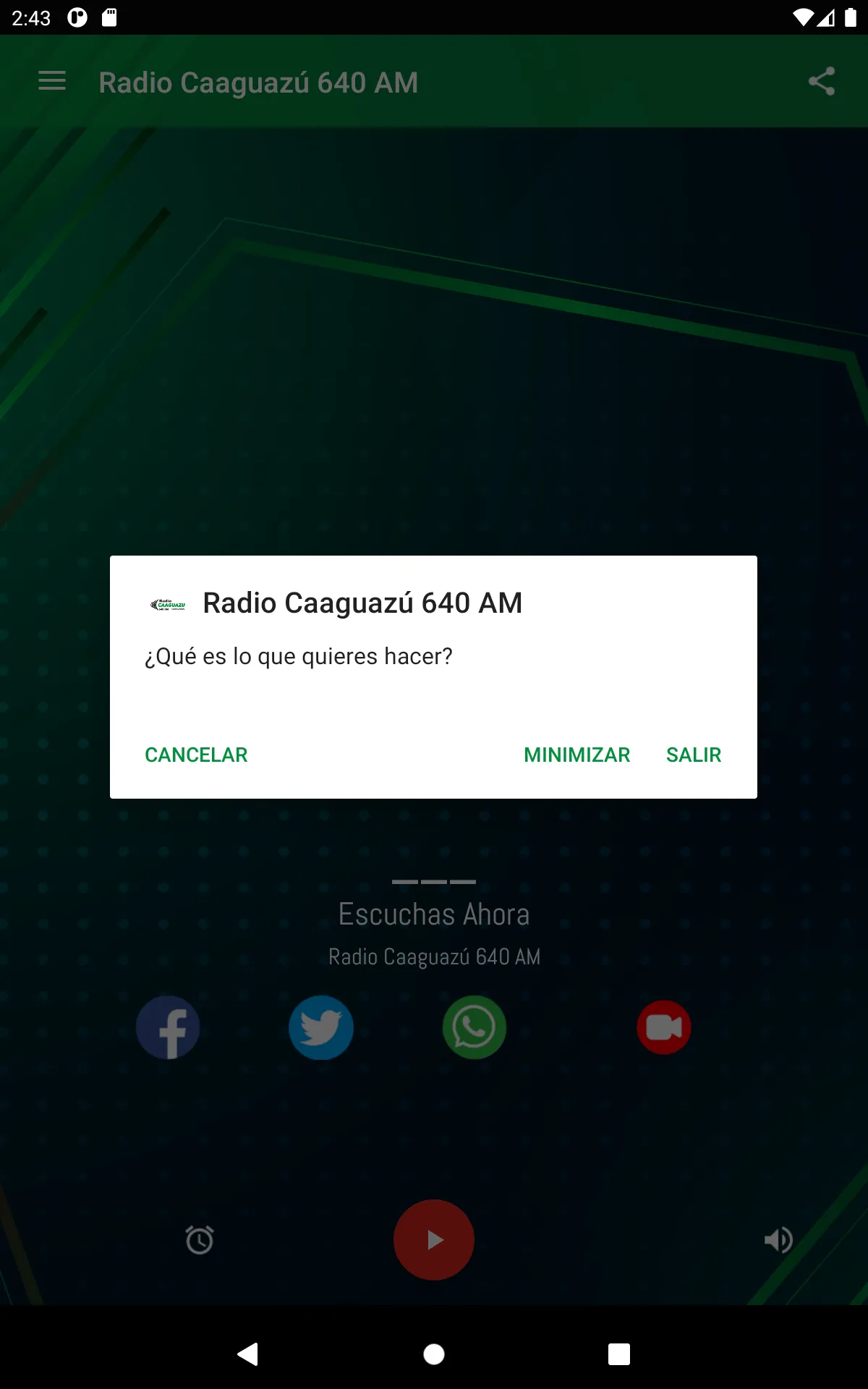 Radio Caaguazú 640 AM | Indus Appstore | Screenshot