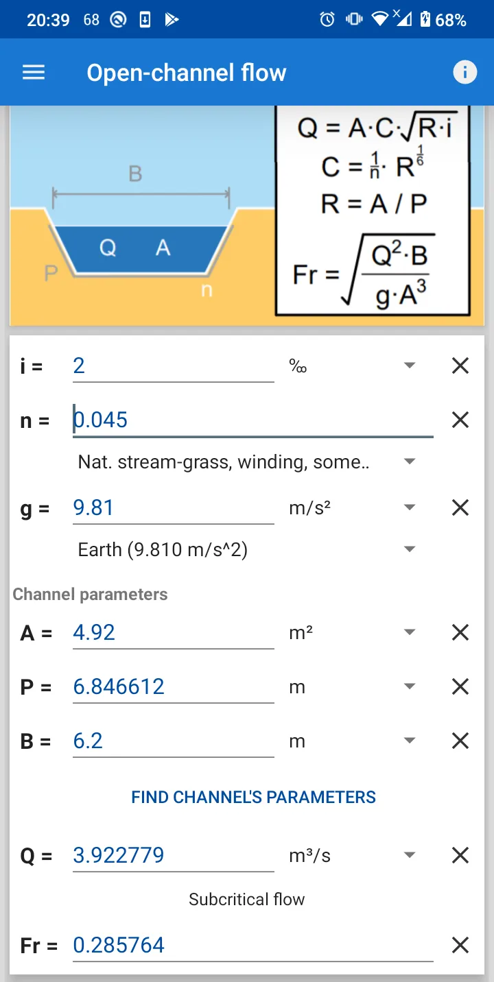 Hydro Calculations | Indus Appstore | Screenshot