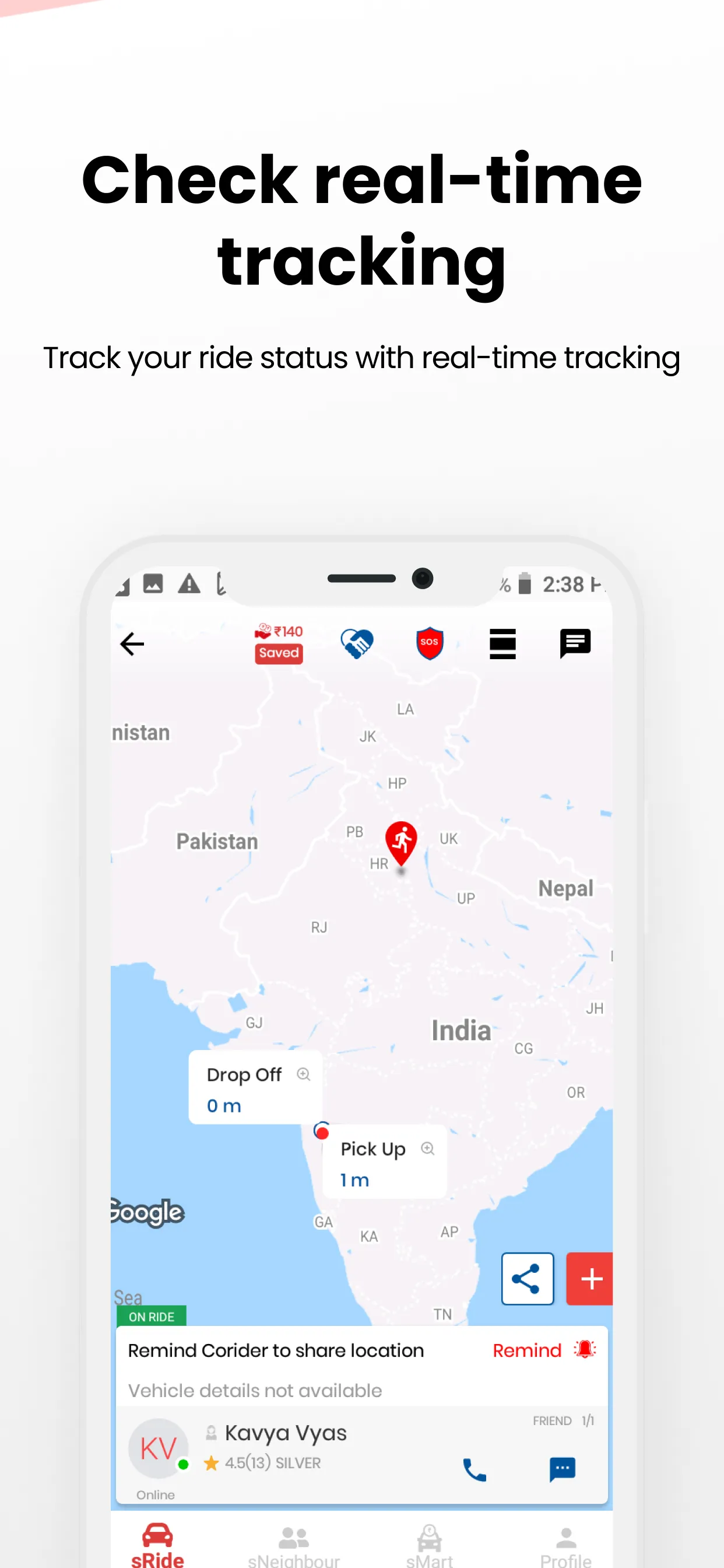 sRide™ - Meet People Locally | Indus Appstore | Screenshot