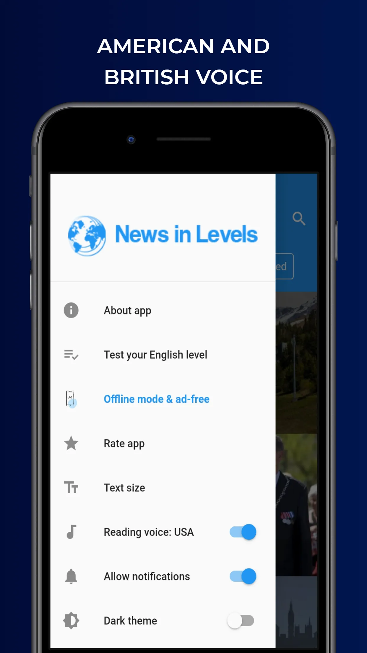 News in Levels: Learn English | Indus Appstore | Screenshot