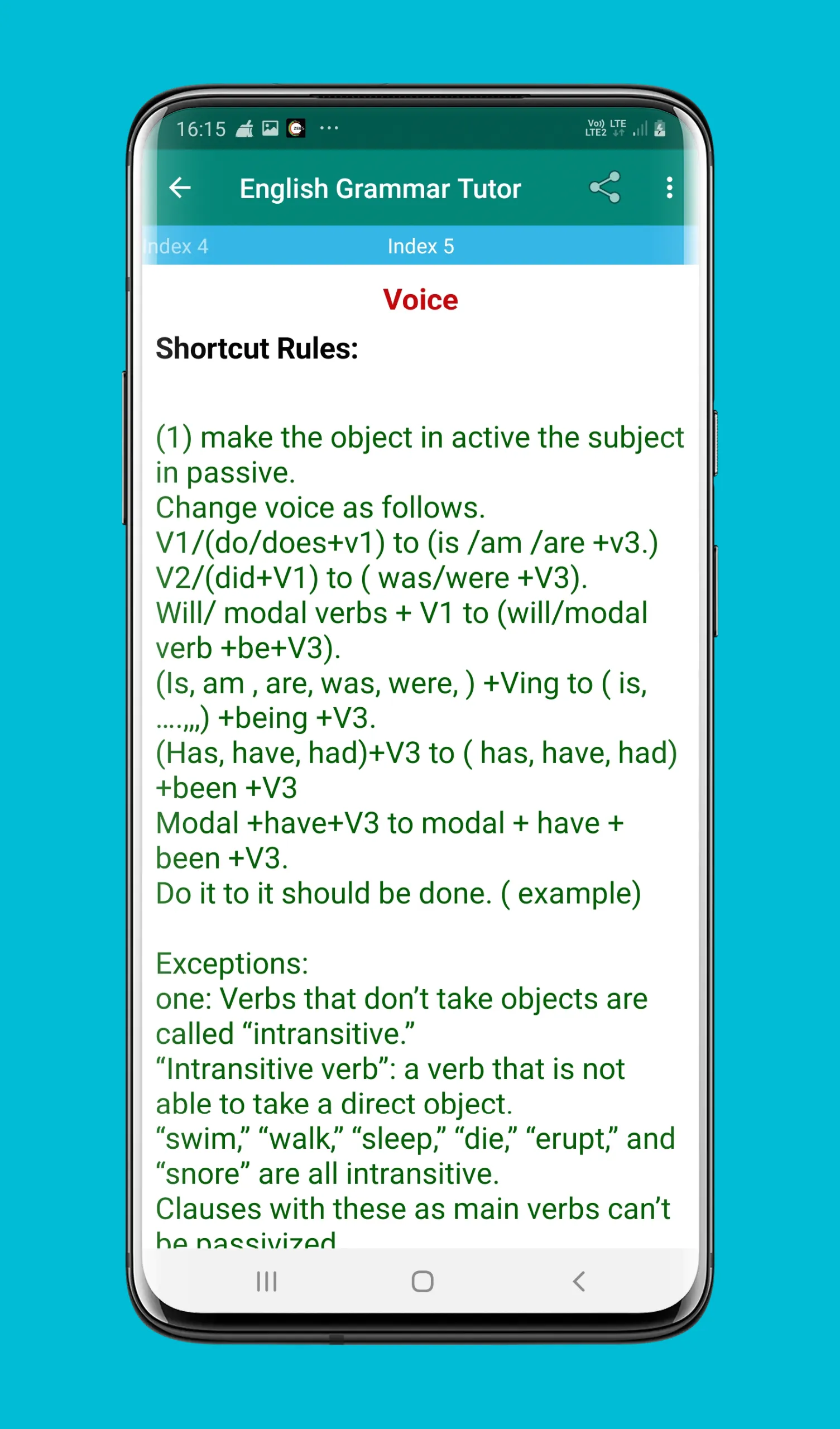 English Grammar Tutor in Benga | Indus Appstore | Screenshot