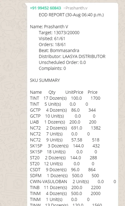 Sales Diary - FMCG - CPG | Indus Appstore | Screenshot