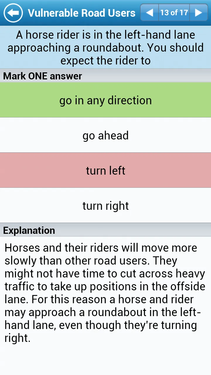 UK Motorcycle Theory Test Lite | Indus Appstore | Screenshot