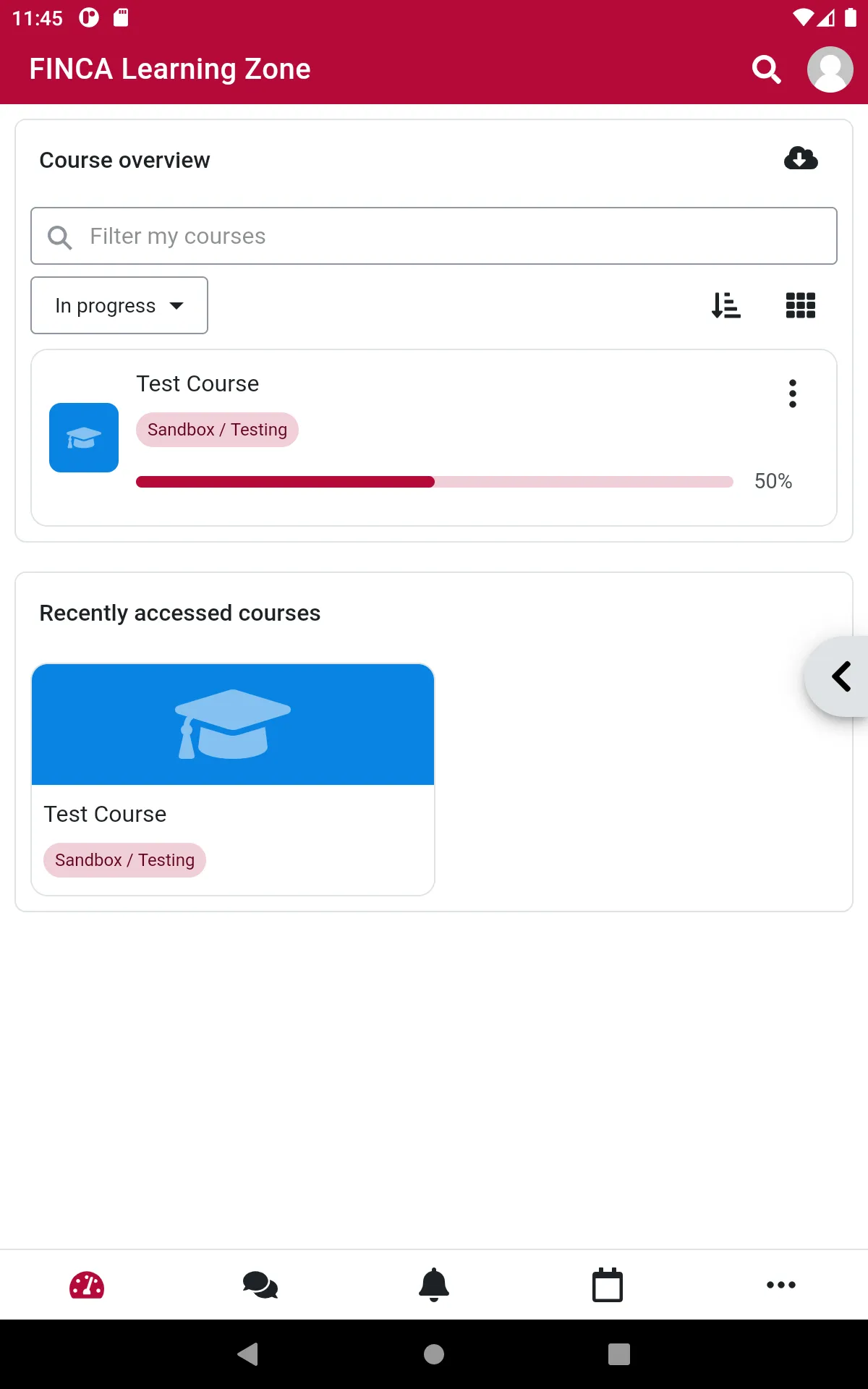 FINCA Learning Zone | Indus Appstore | Screenshot