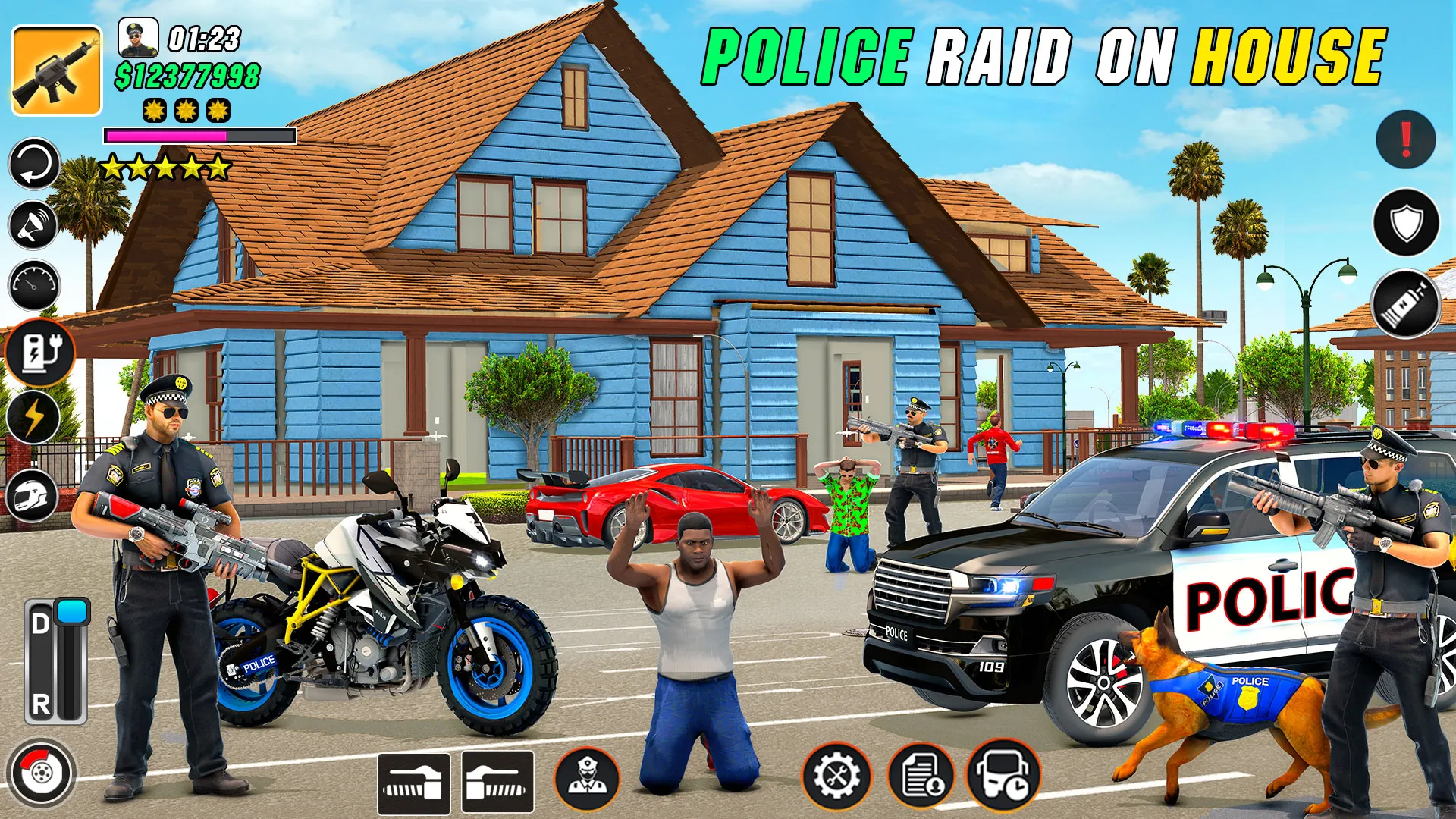 Indian Bike Crime Chase Games | Indus Appstore | Screenshot