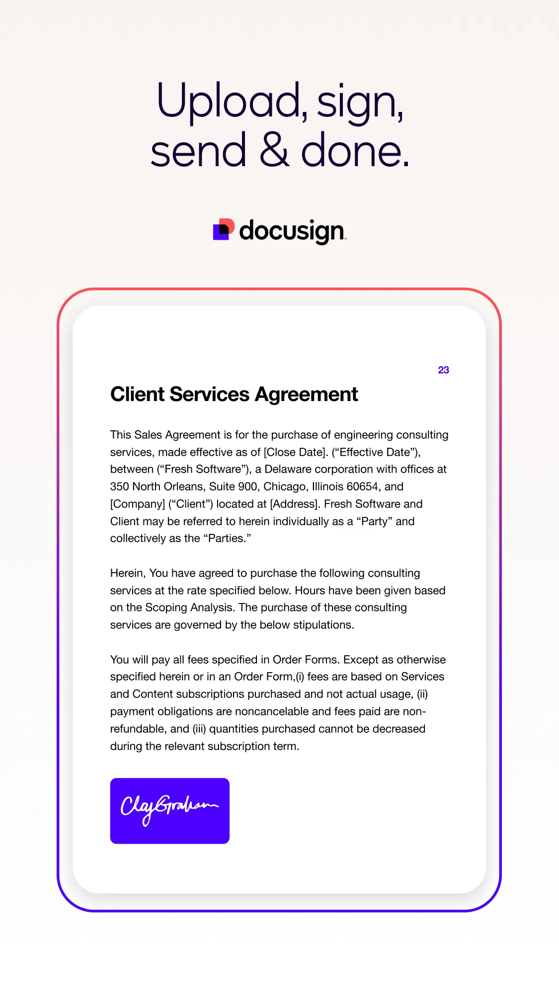 Docusign - Upload & Sign Docs | Indus Appstore | Screenshot