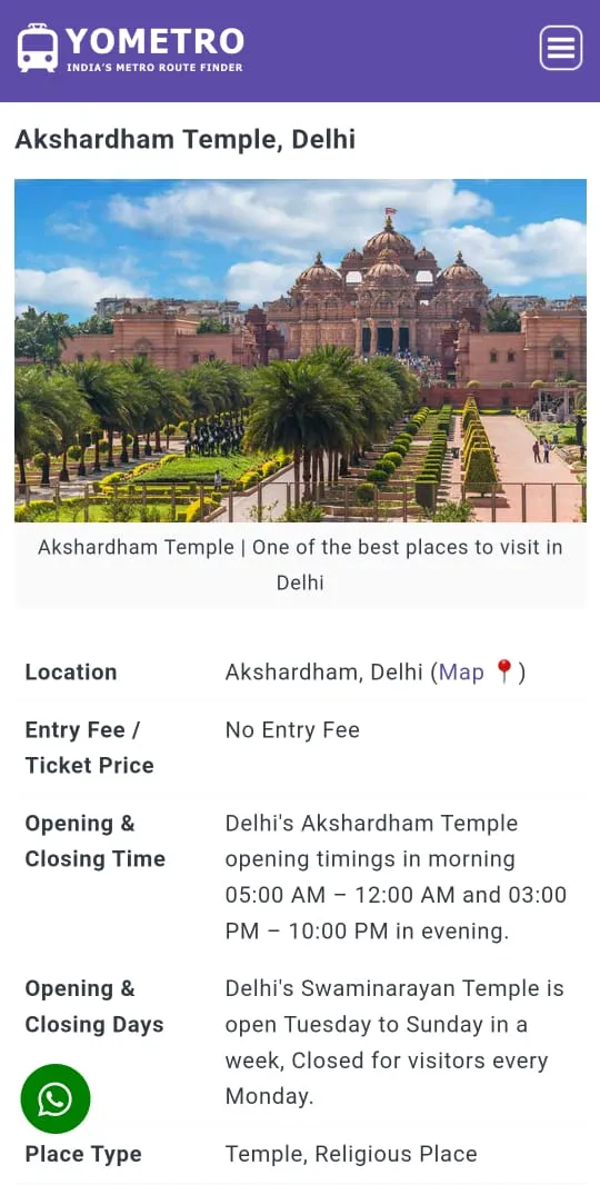 YoMetro Route Finder | Indus Appstore | Screenshot