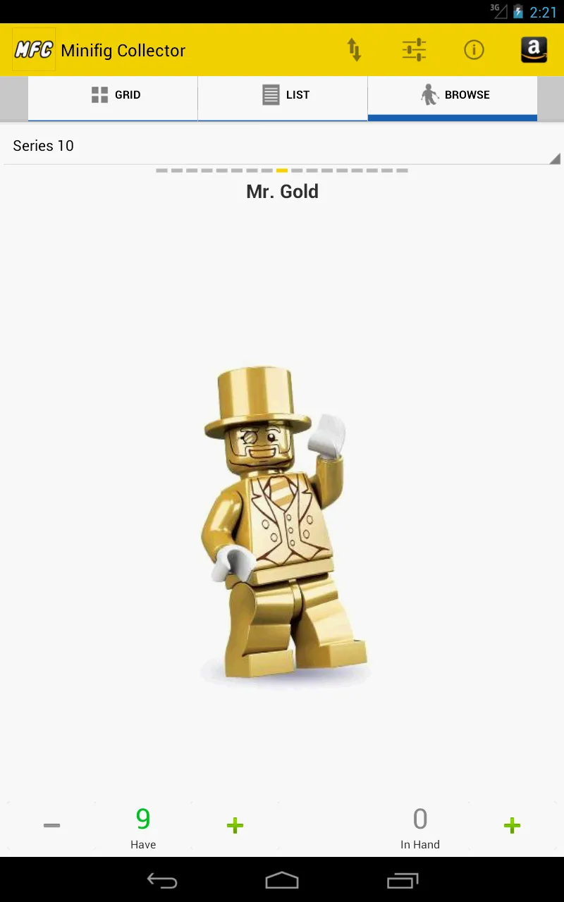 Minifig Collector for LEGO® | Indus Appstore | Screenshot