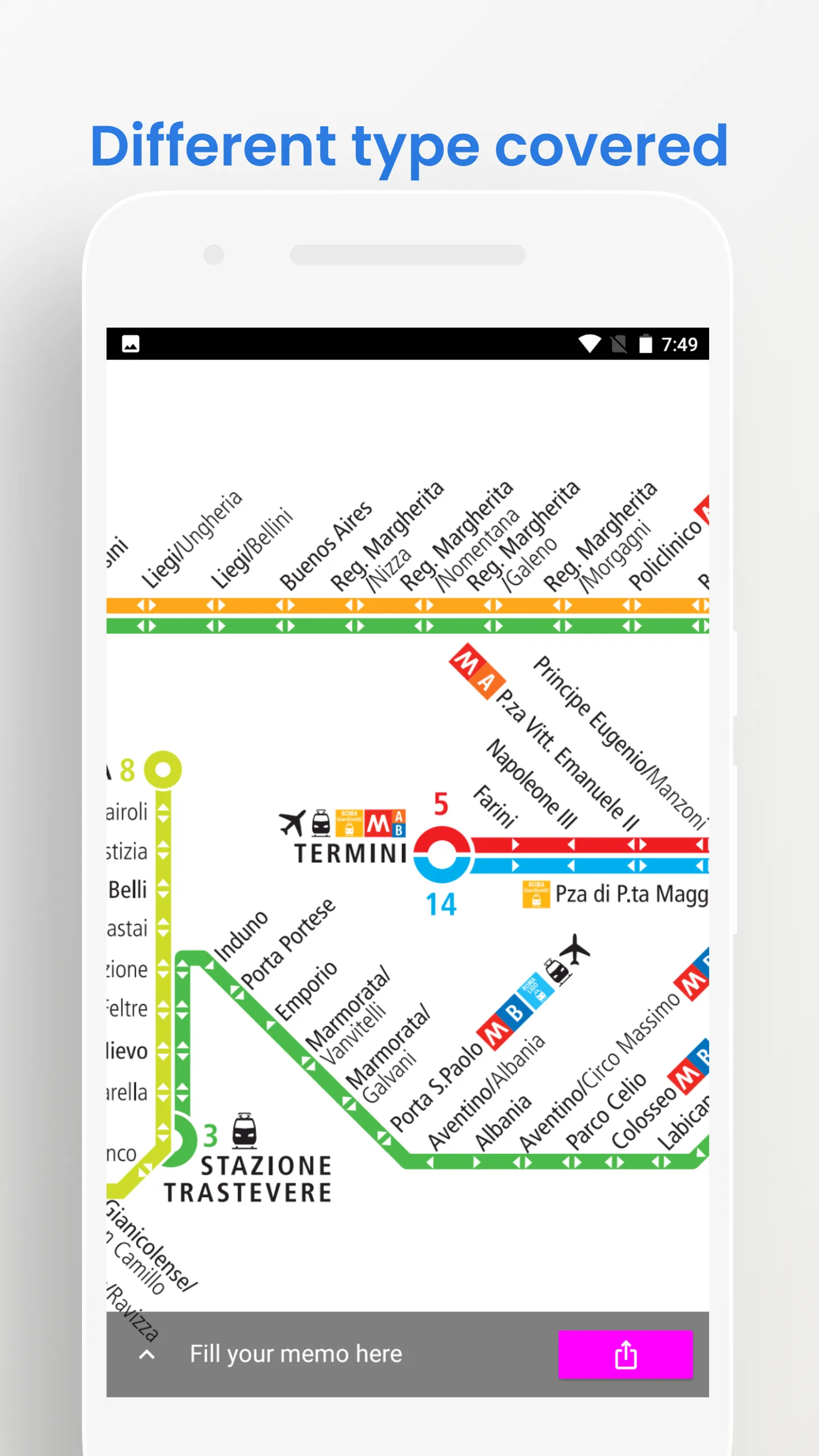 Rome ATAC Metro Travel Guide | Indus Appstore | Screenshot