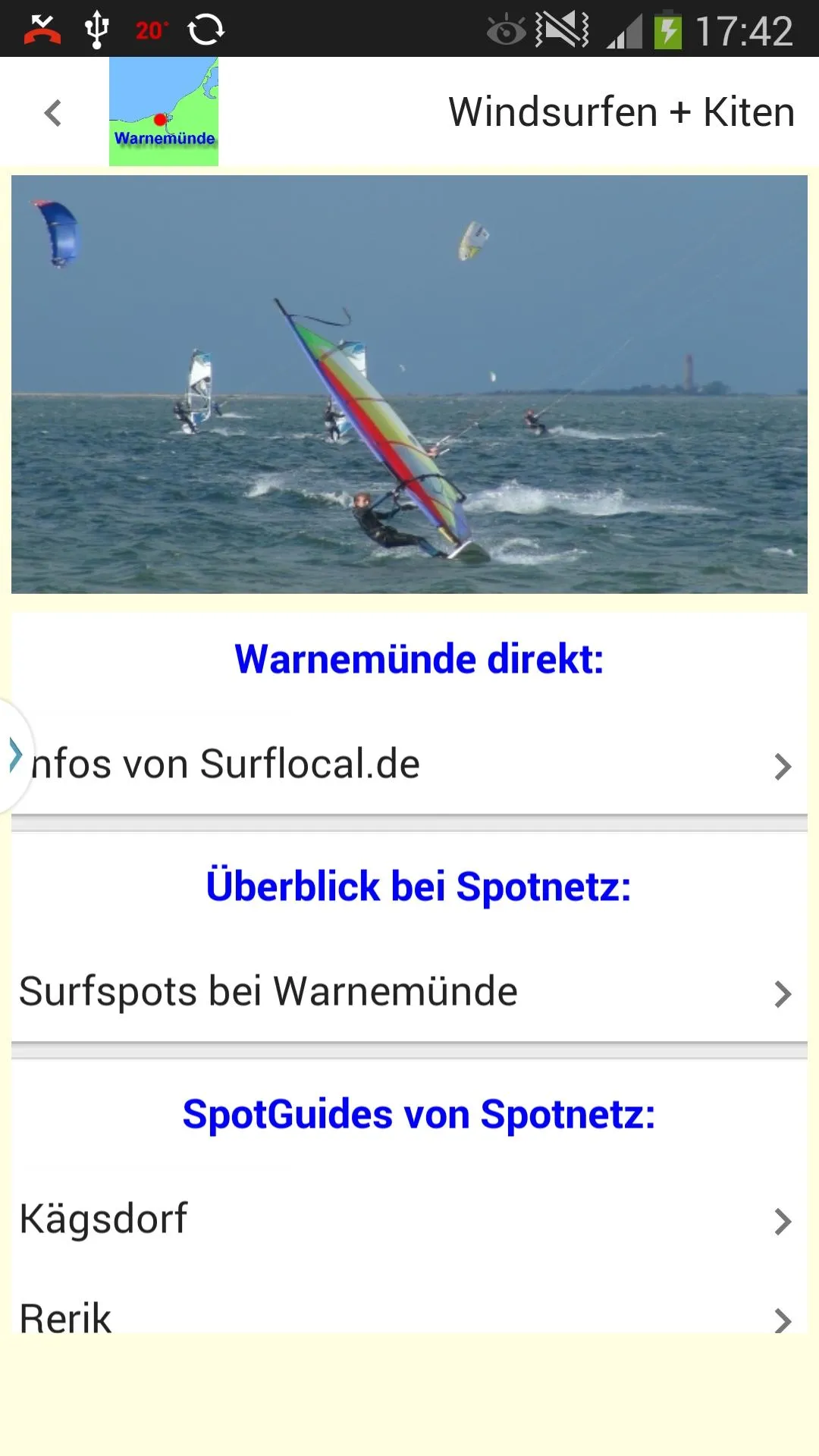 Warnemünde App für den Urlaub | Indus Appstore | Screenshot