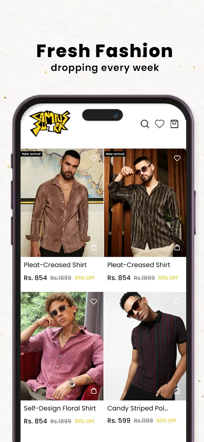 Campussutra-Men Fashion Store | Indus Appstore | Screenshot
